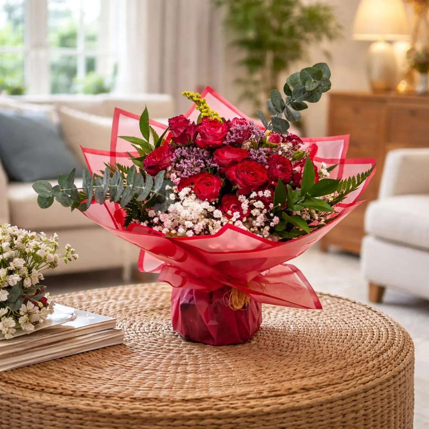 احمر دبل غلاف احمر خمسة