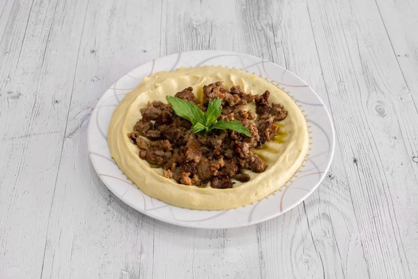 Hummus With Meat