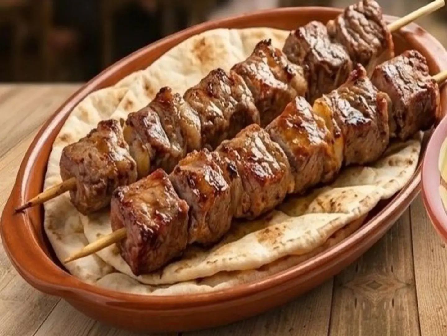 Meat Skewers Meal (2 Skewers)Meat Skewers Meal (2 Skewers)