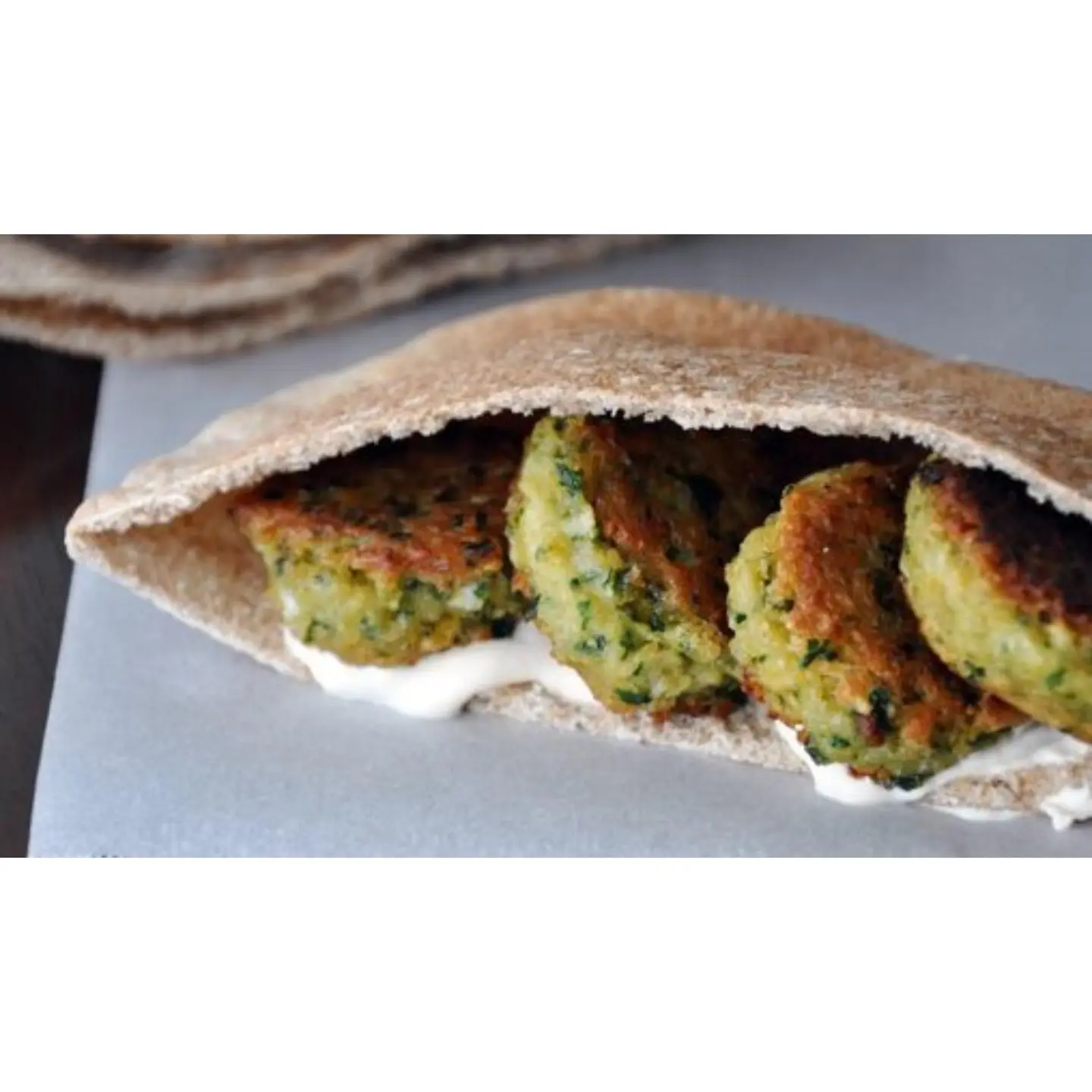 Falafel Hummus Sandwich