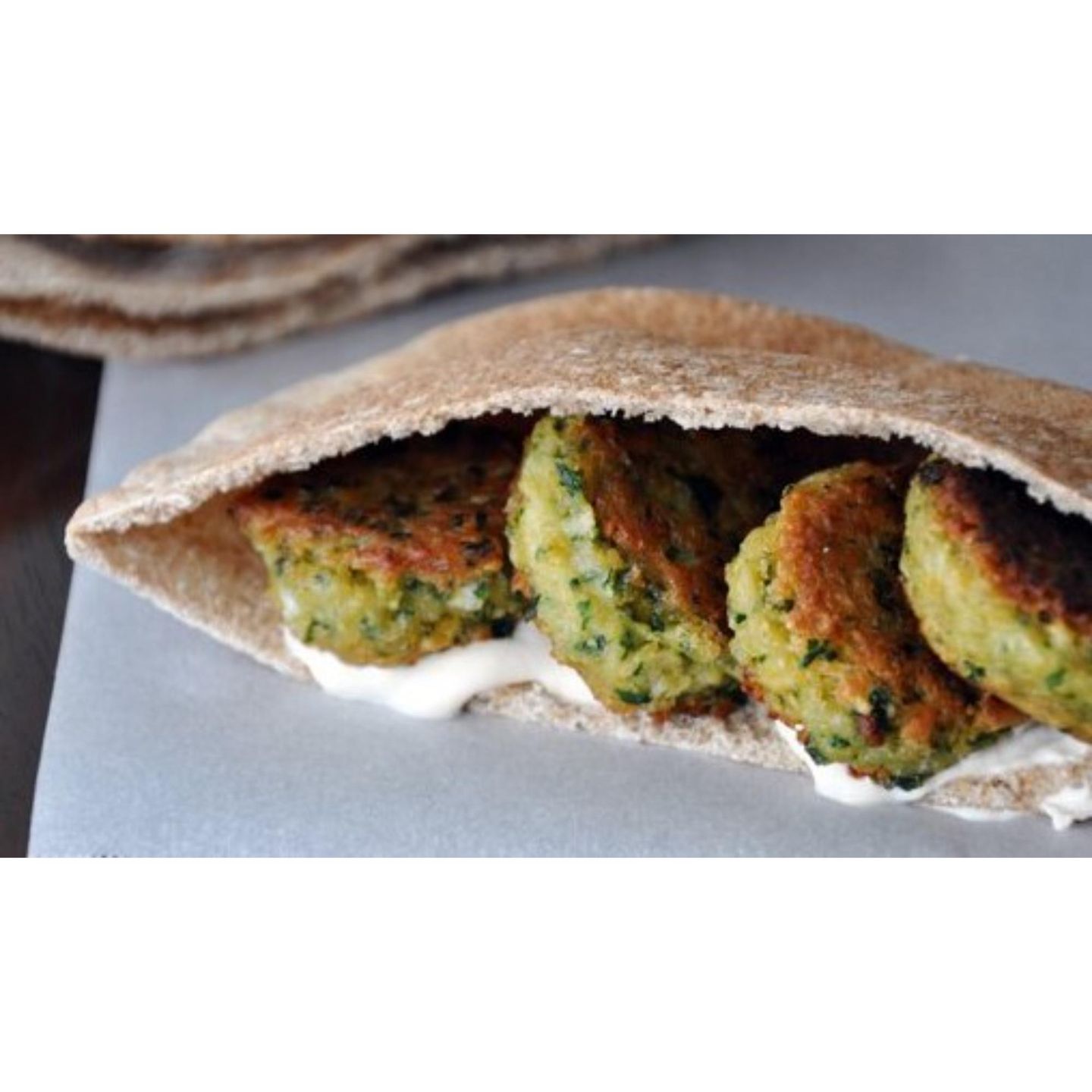Falafel Hummus Sandwich