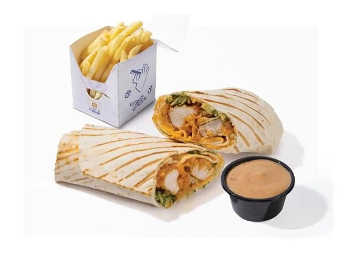 Chicken Wrap Meal