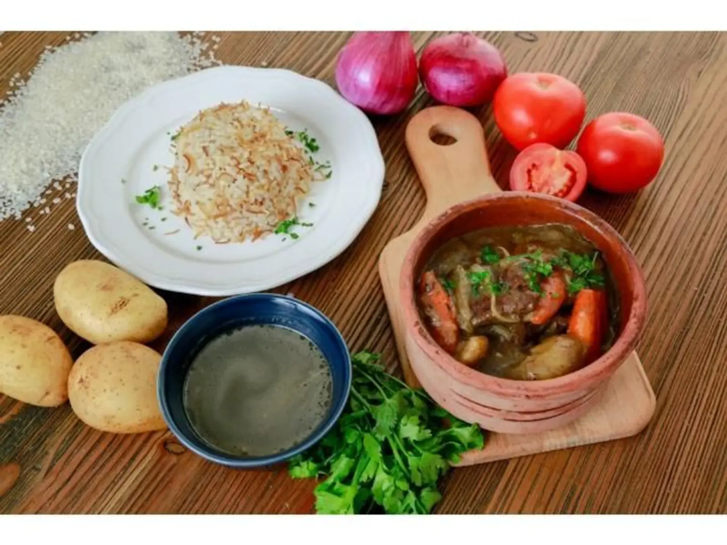 Kebab Halla Tajin With Rice