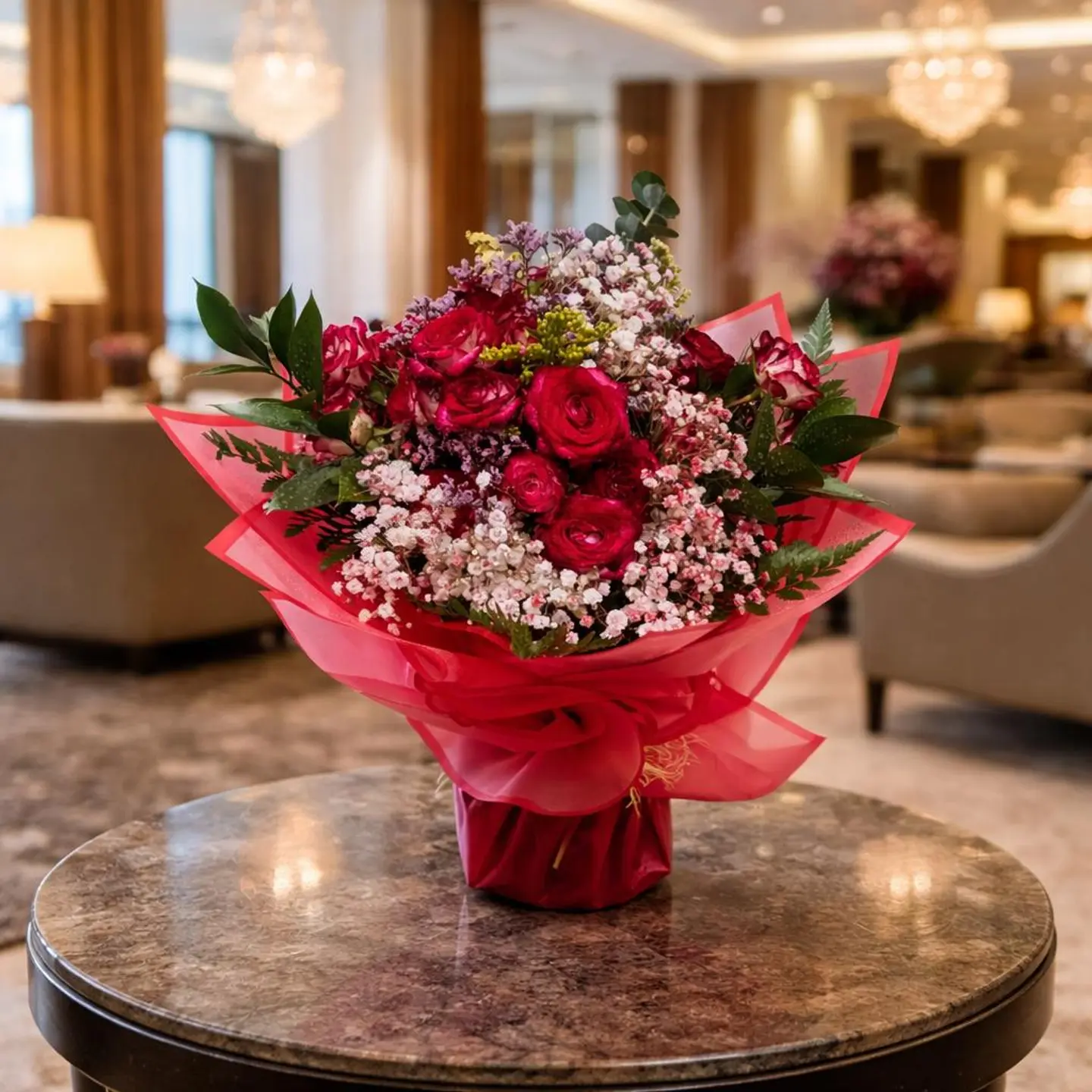 احمر دبل غلاف احمر ستة