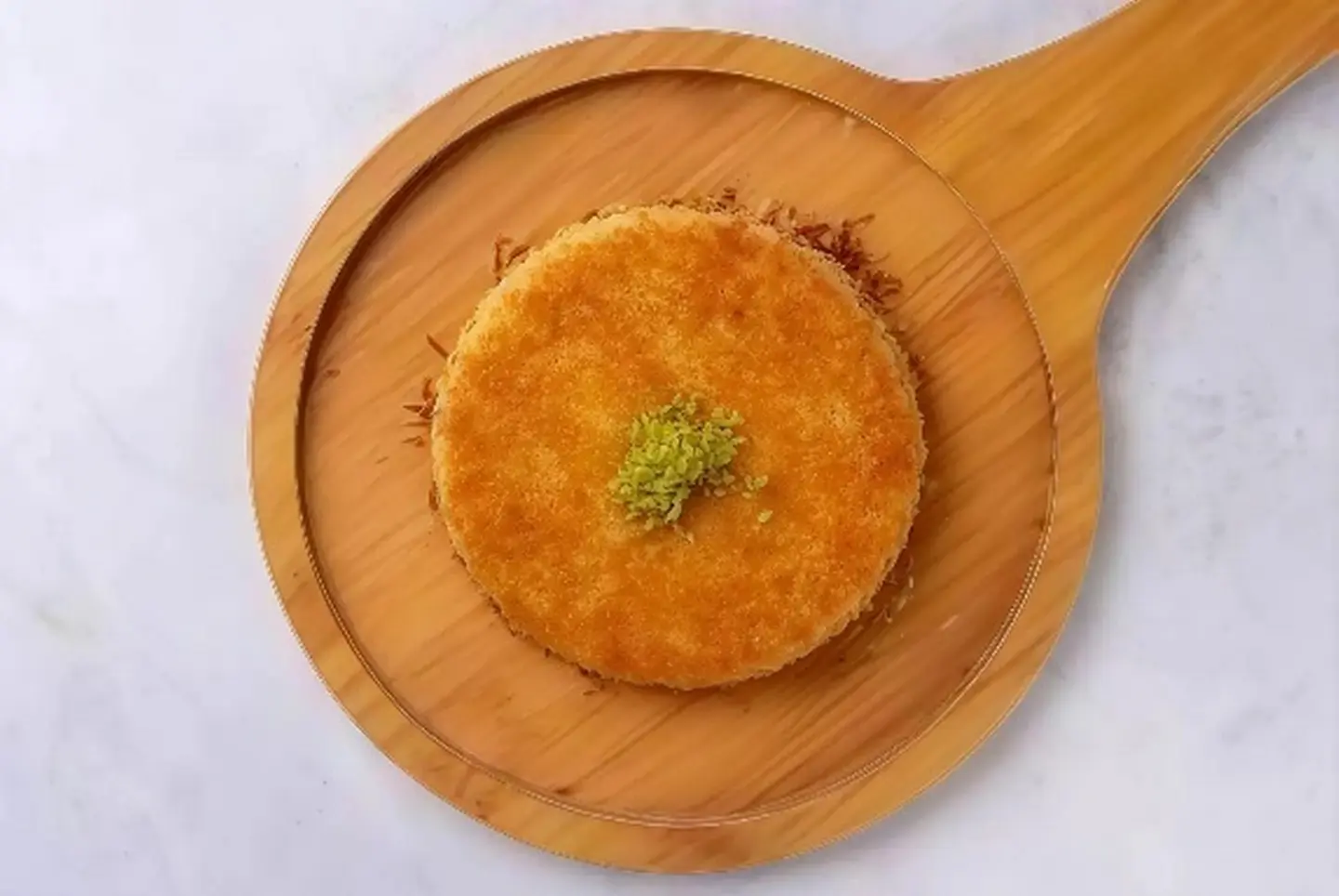 كنافة بالقشطة