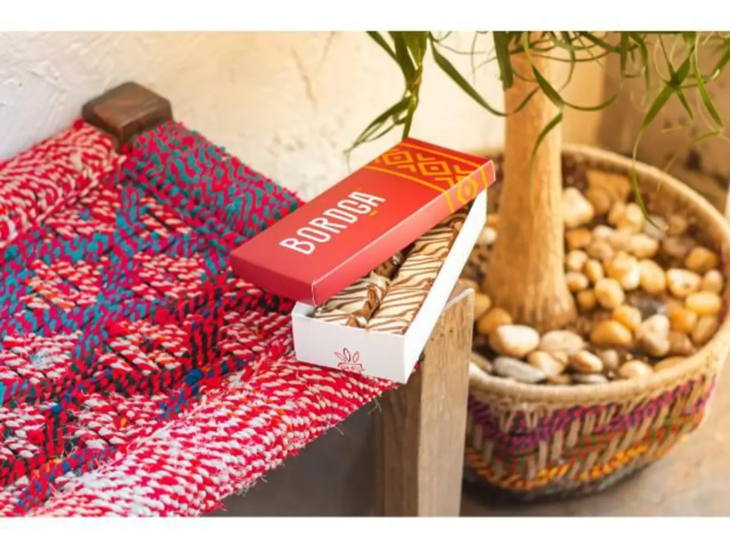 White Chocolate Mini Waffle