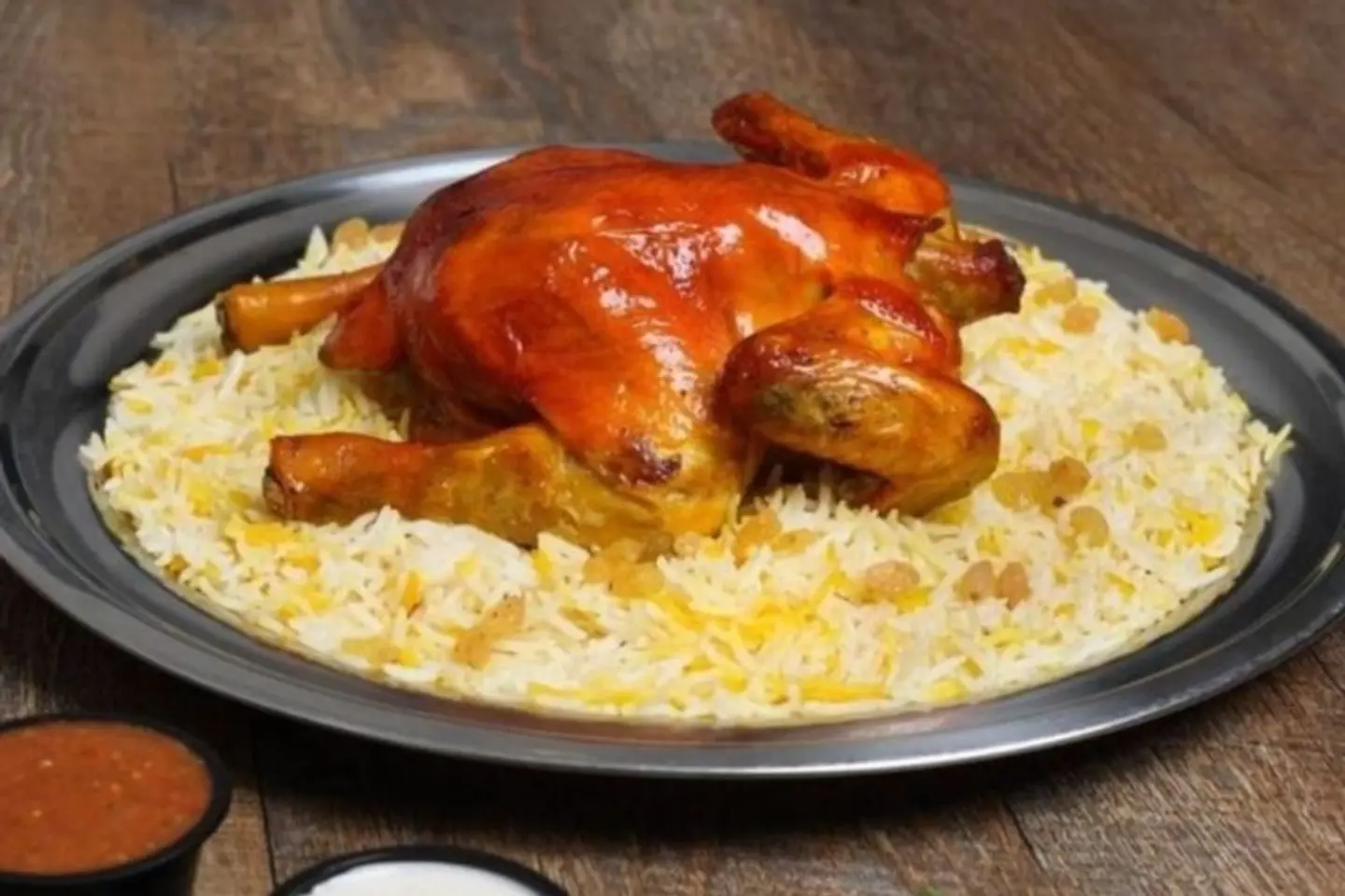 نص حبة دجاج مندي