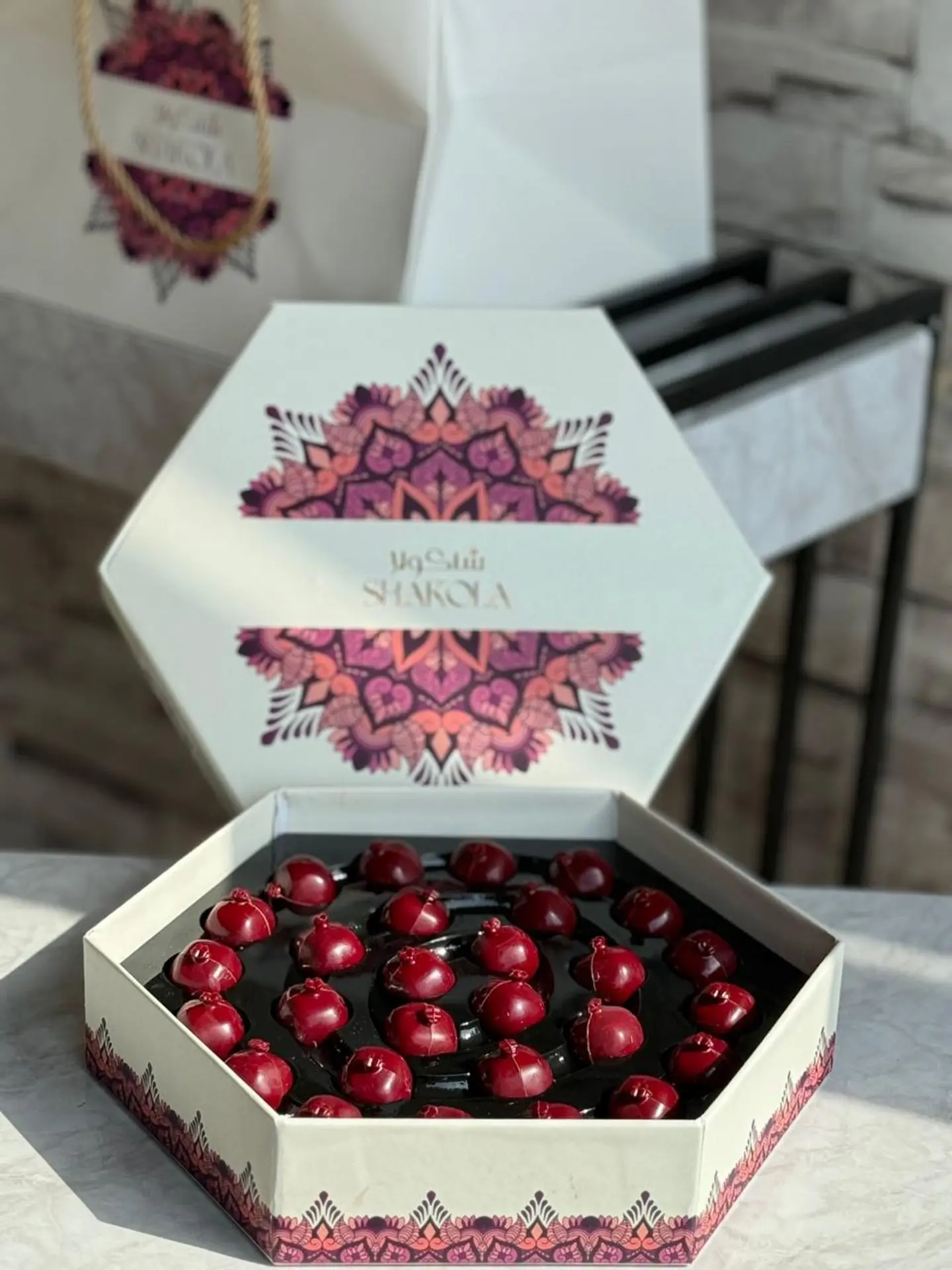 Chocolate Pomegranate Chocola