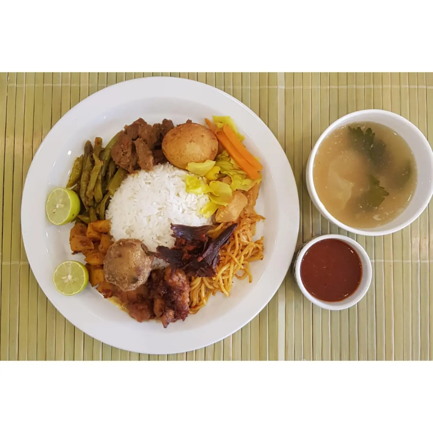 Mixed Food For One Person