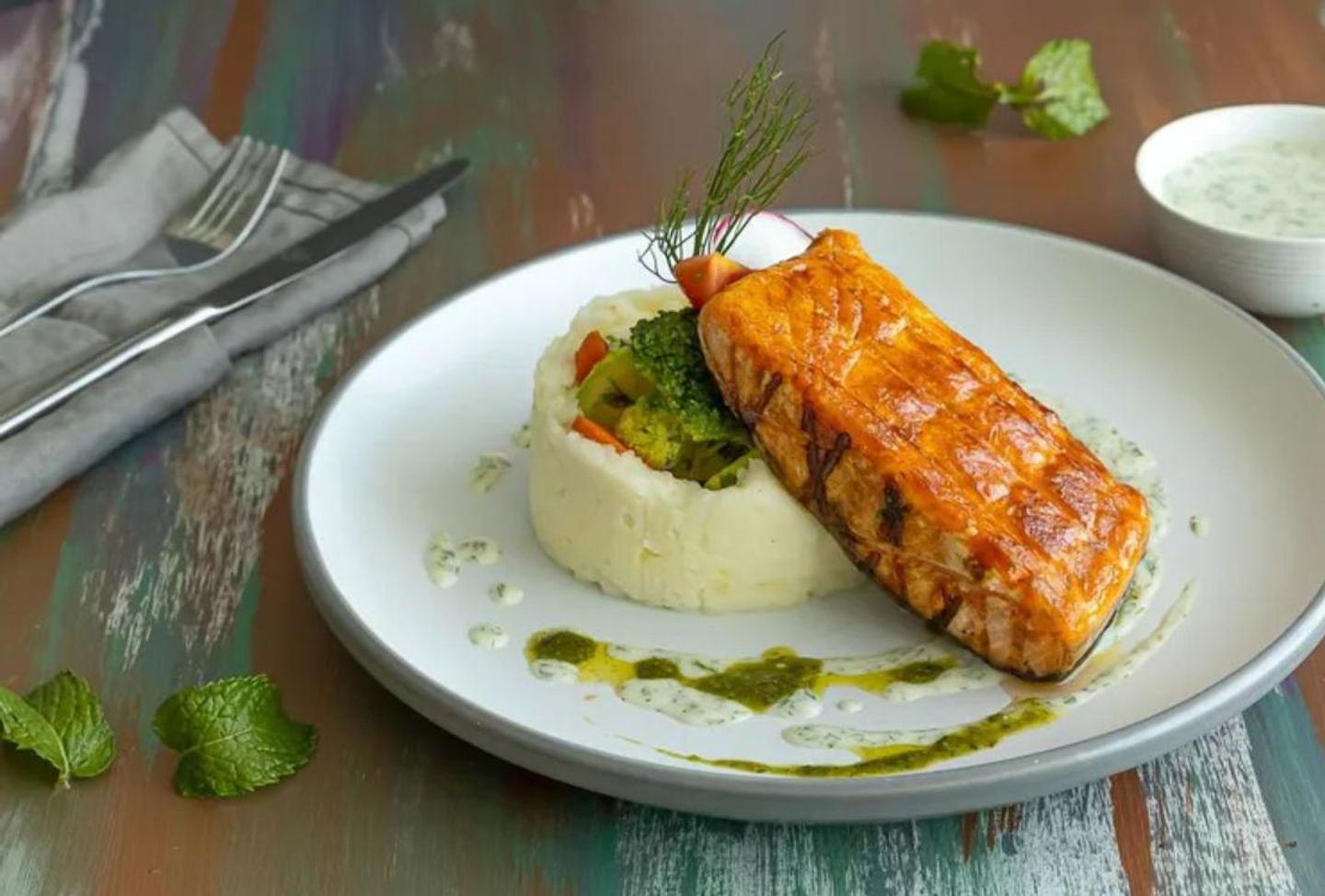 Grilled Salmon