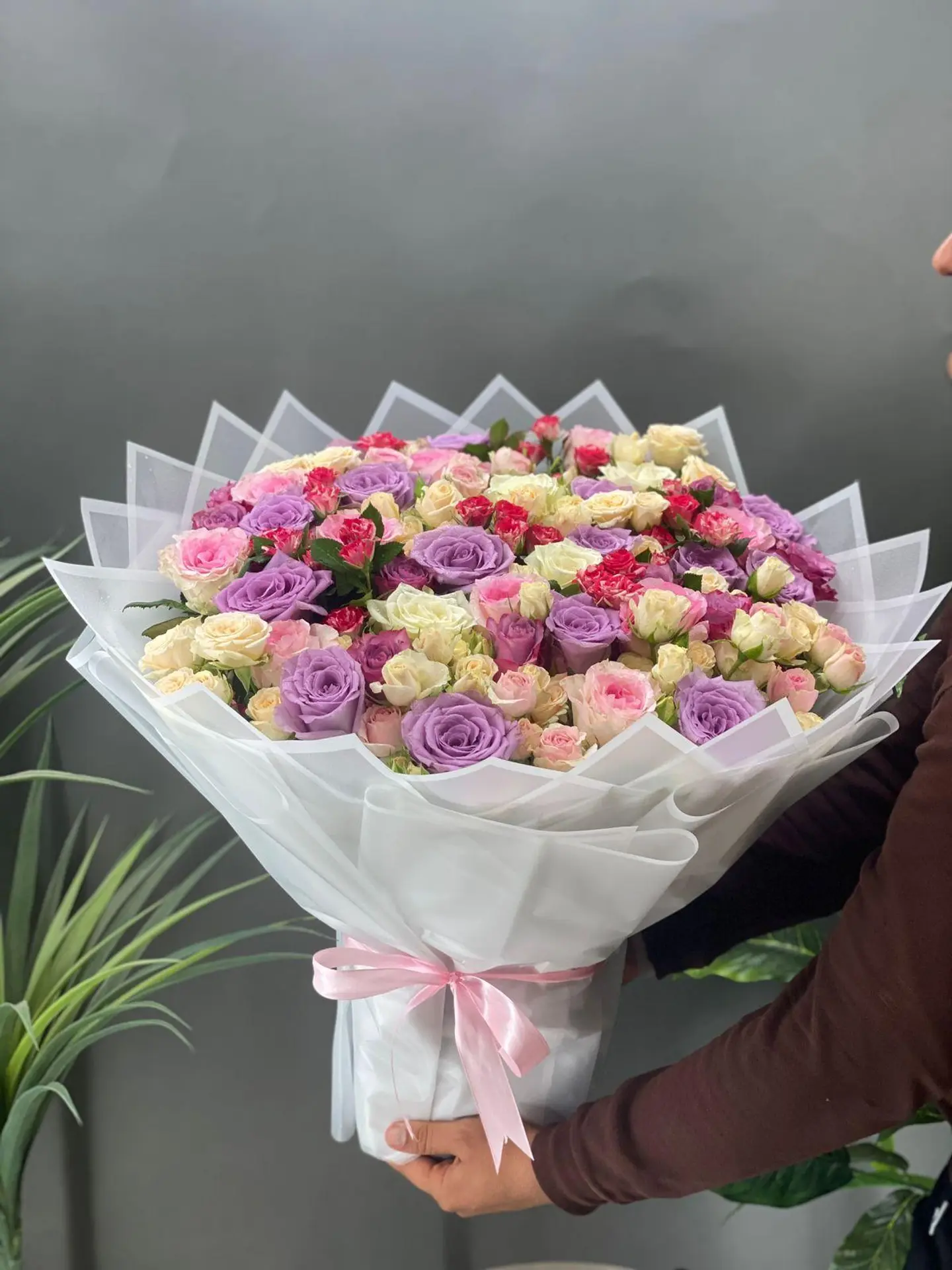 Large Purple Touch Bouquet