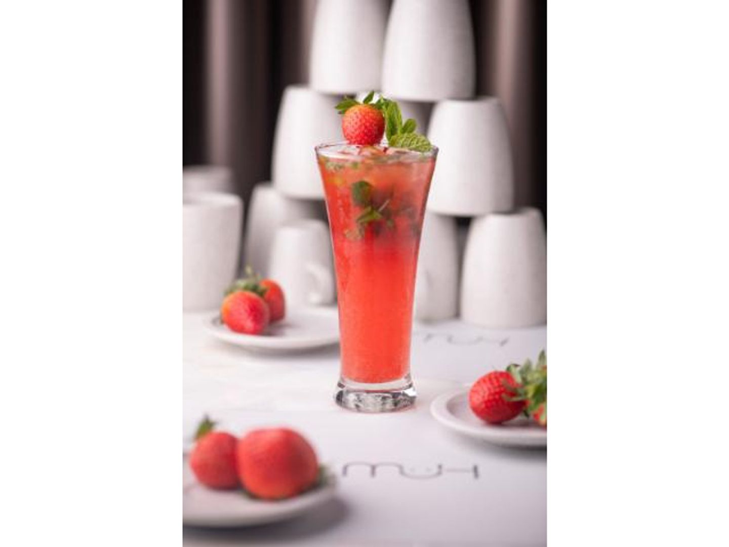 Cold Red Strawberry