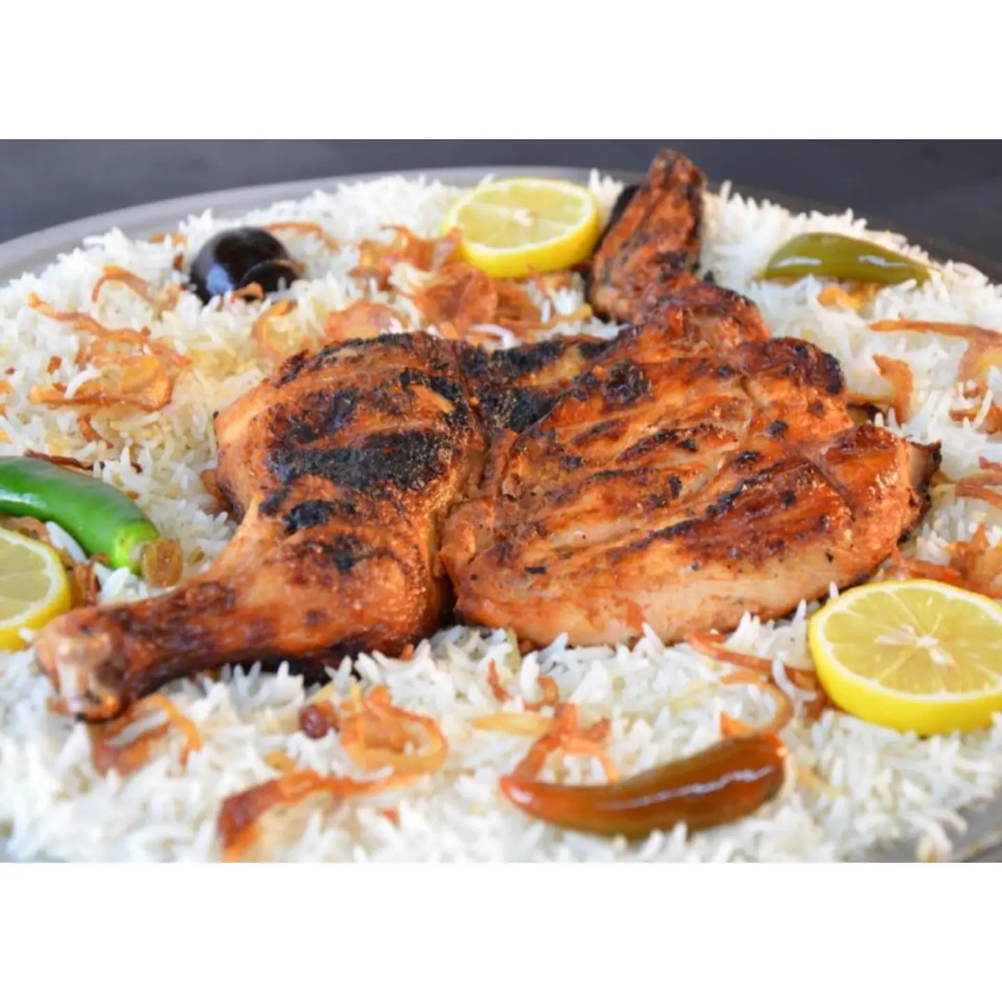 حبة على الفحم بشاور