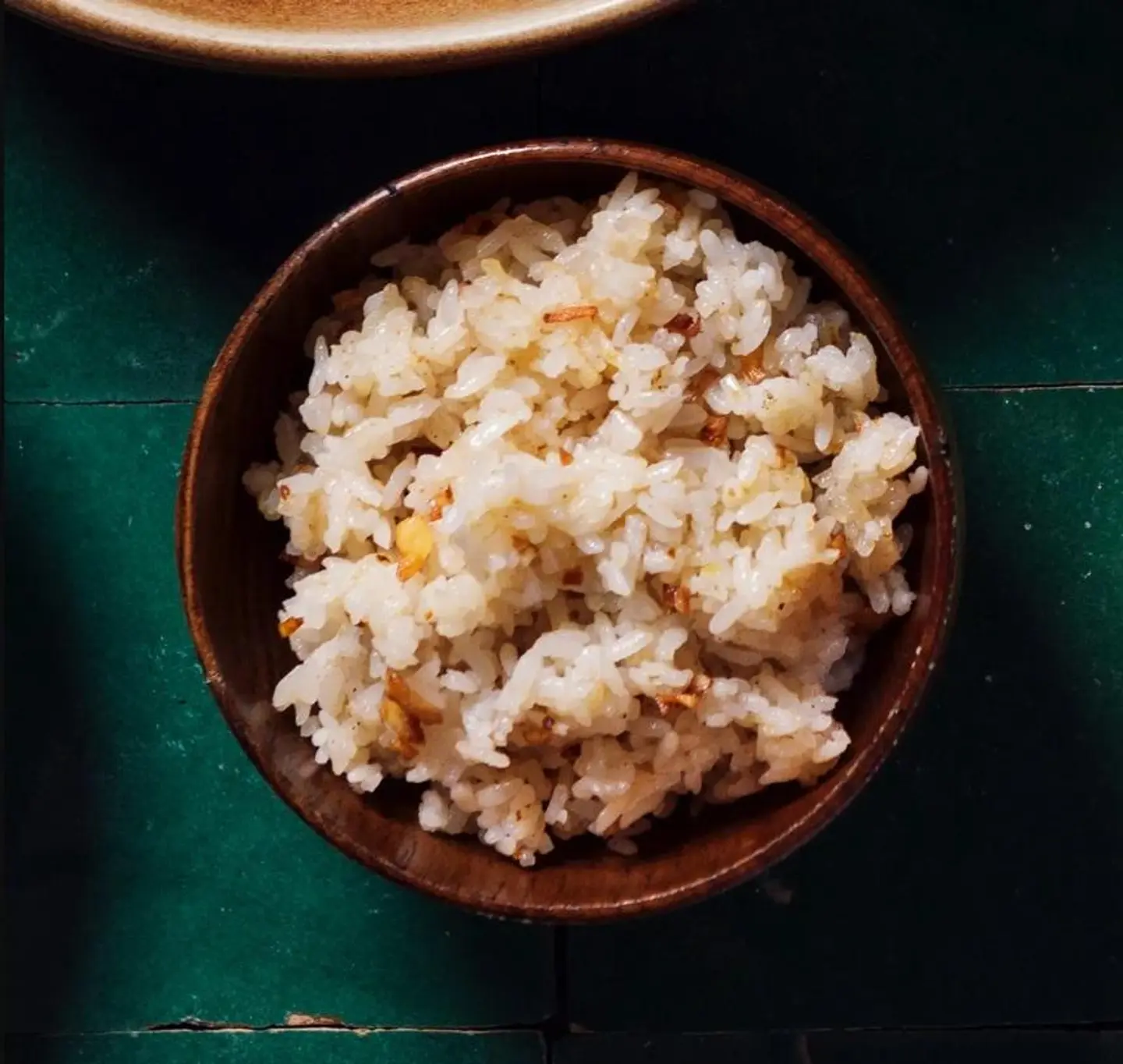 Fried Garlic Rice Dish