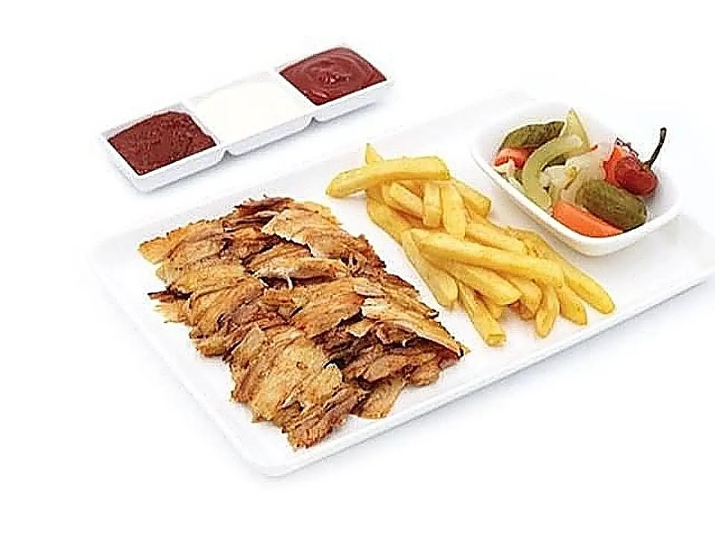 صحن شاورما صغير