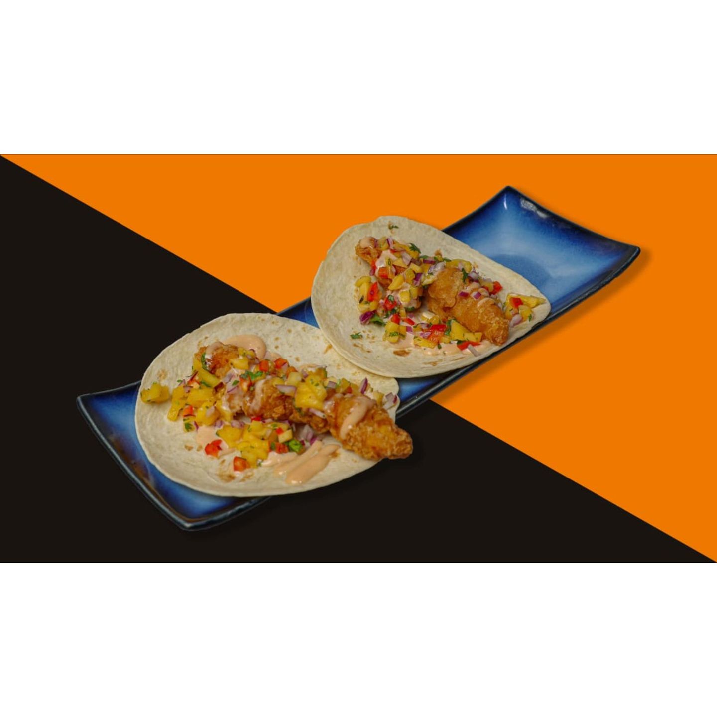 Crispy Mango Chicken Taco