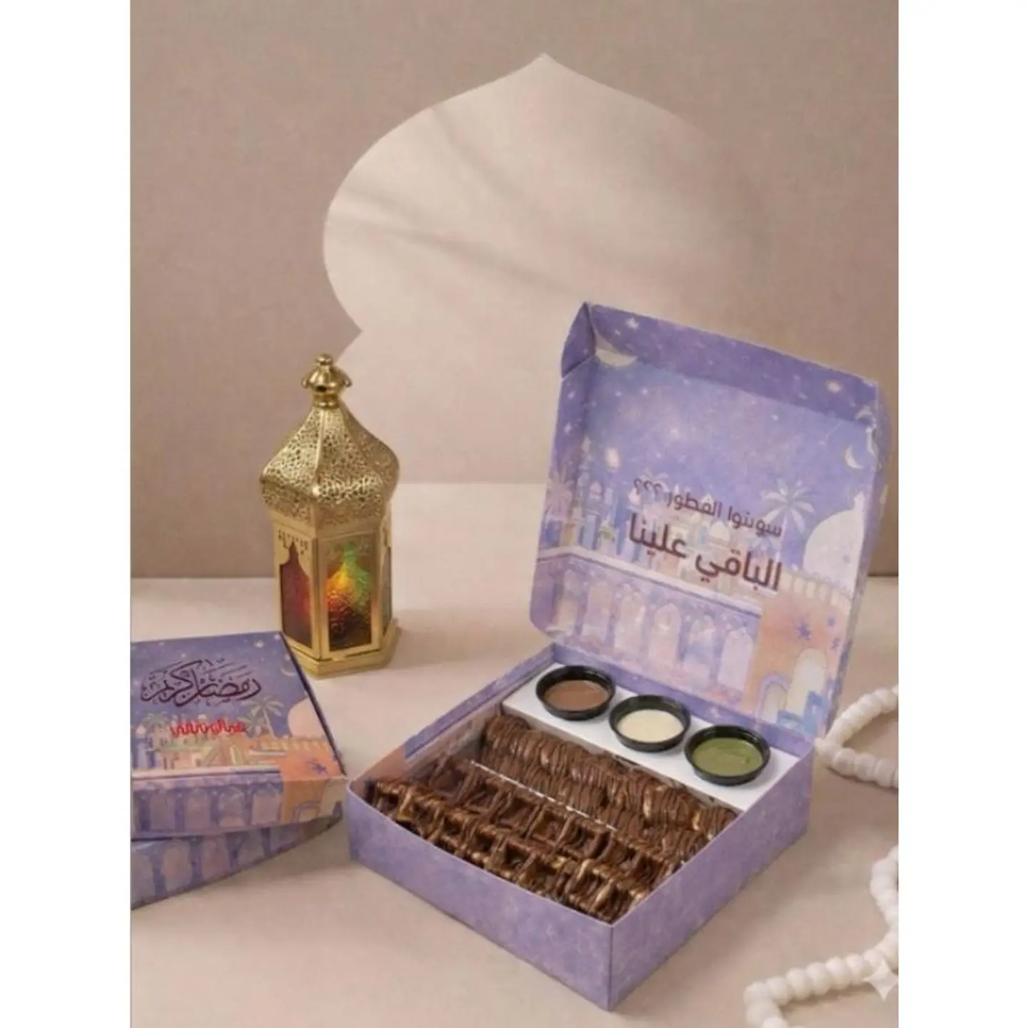 بوكي رمضاني ميني بان كيك ووافل بالنوتيلا