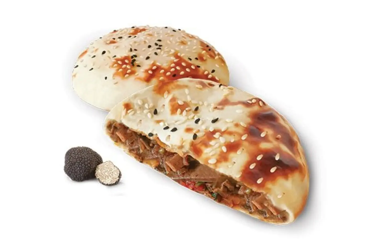 فطيرة ساندوتش الكبدة بالترافل