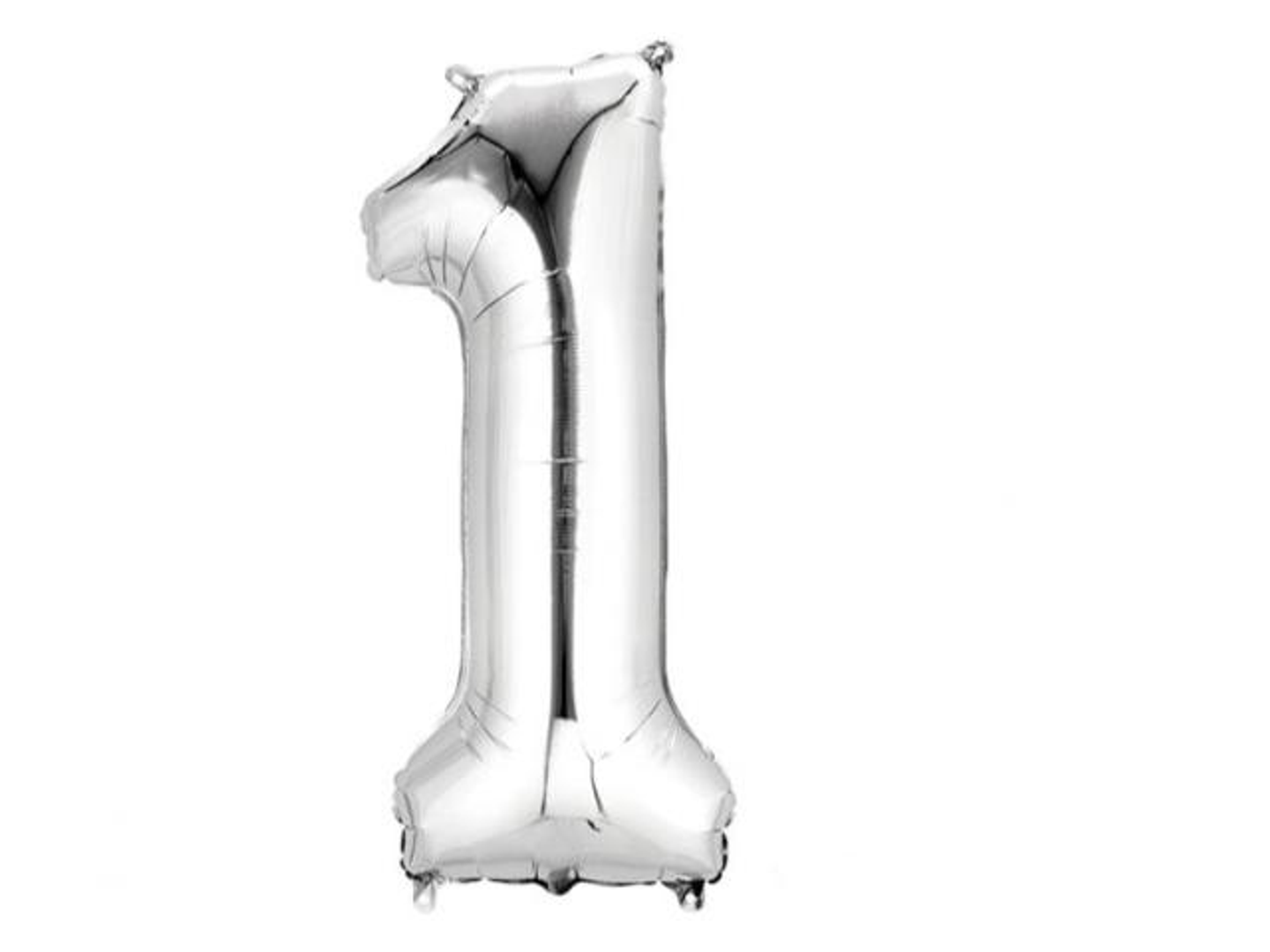 Gold Number Balloon