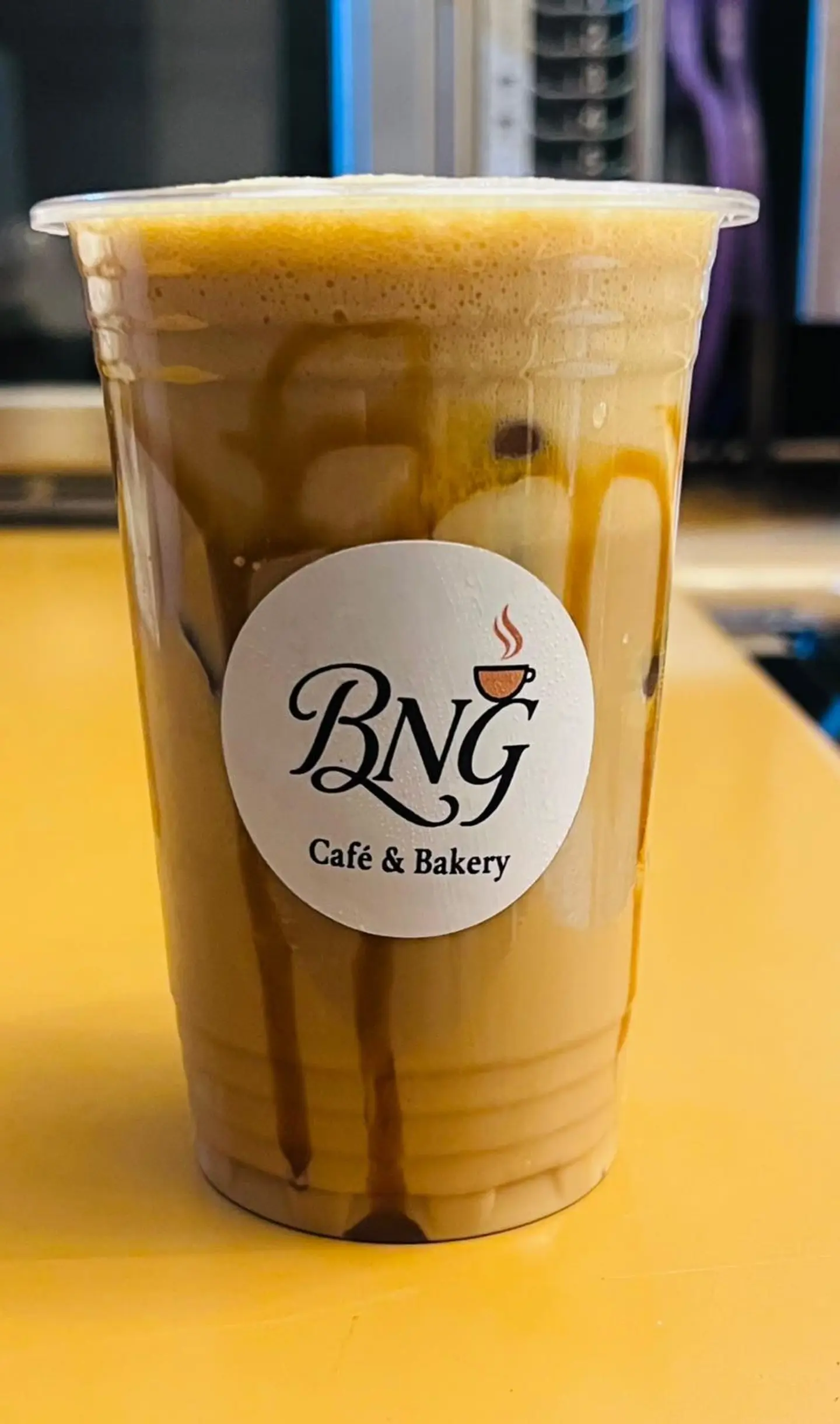 Cold Caramel Latte