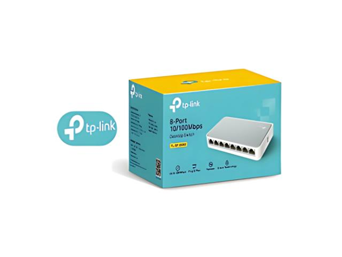 محول شبكي تي بي-لينك 8 منافذ 10-100