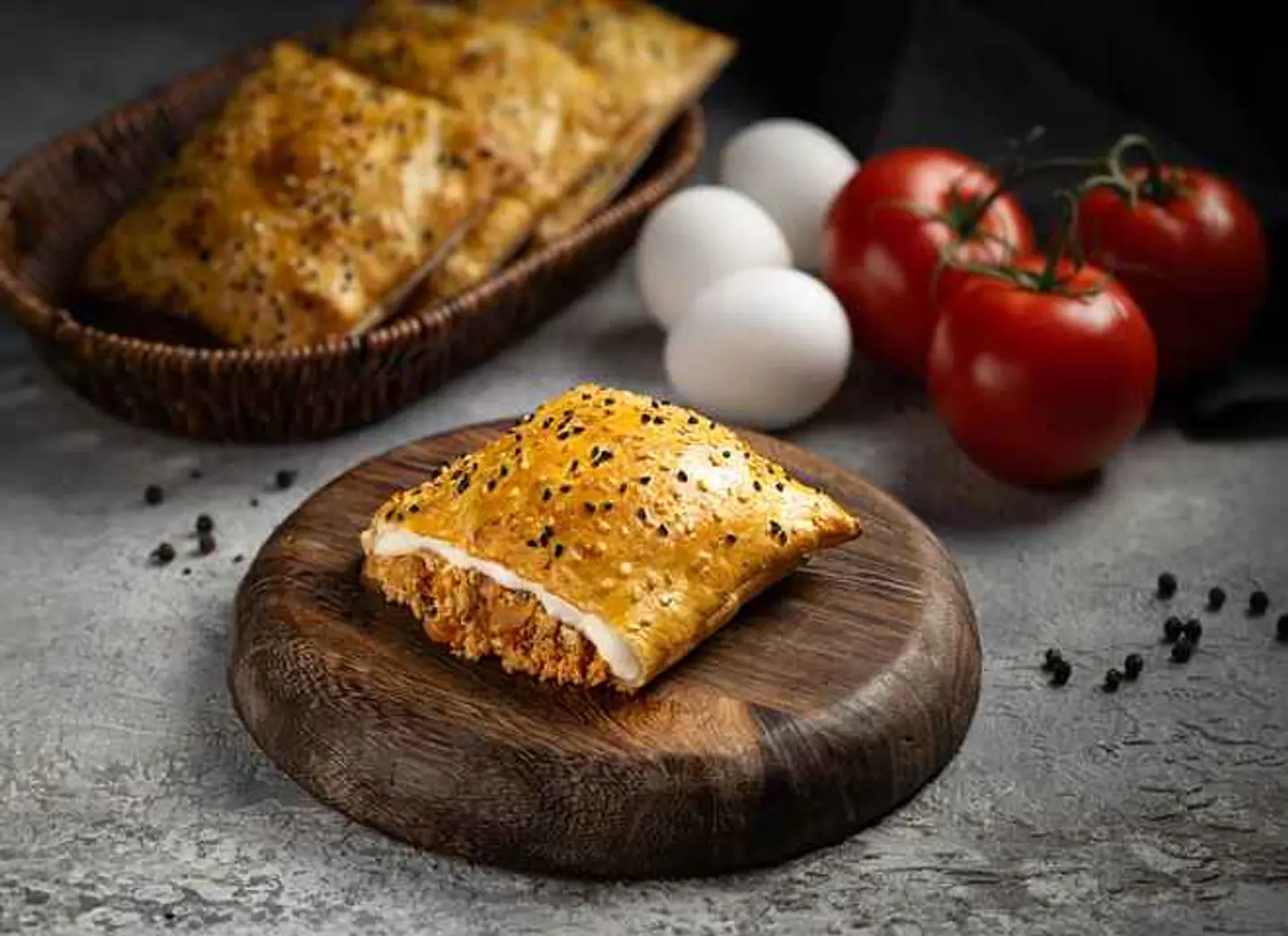 شكشوكة بالجبنة - مع جبن