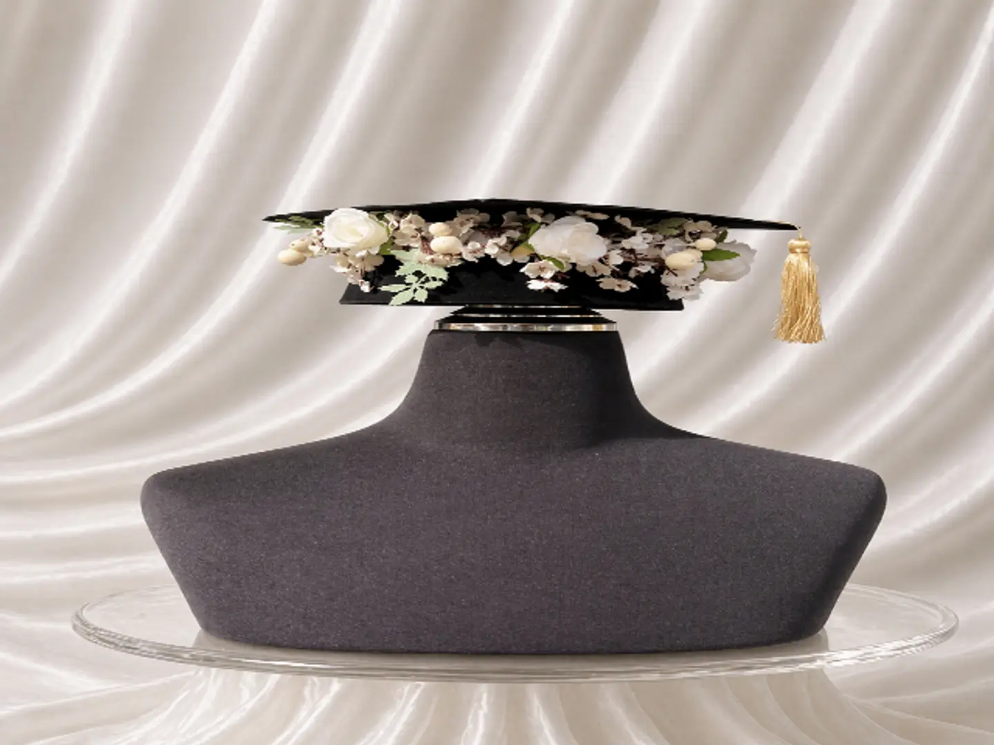 Flora Graduation Cap