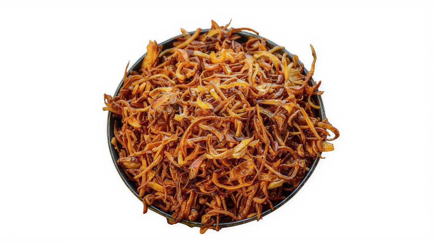 بصل مكرمل حراق