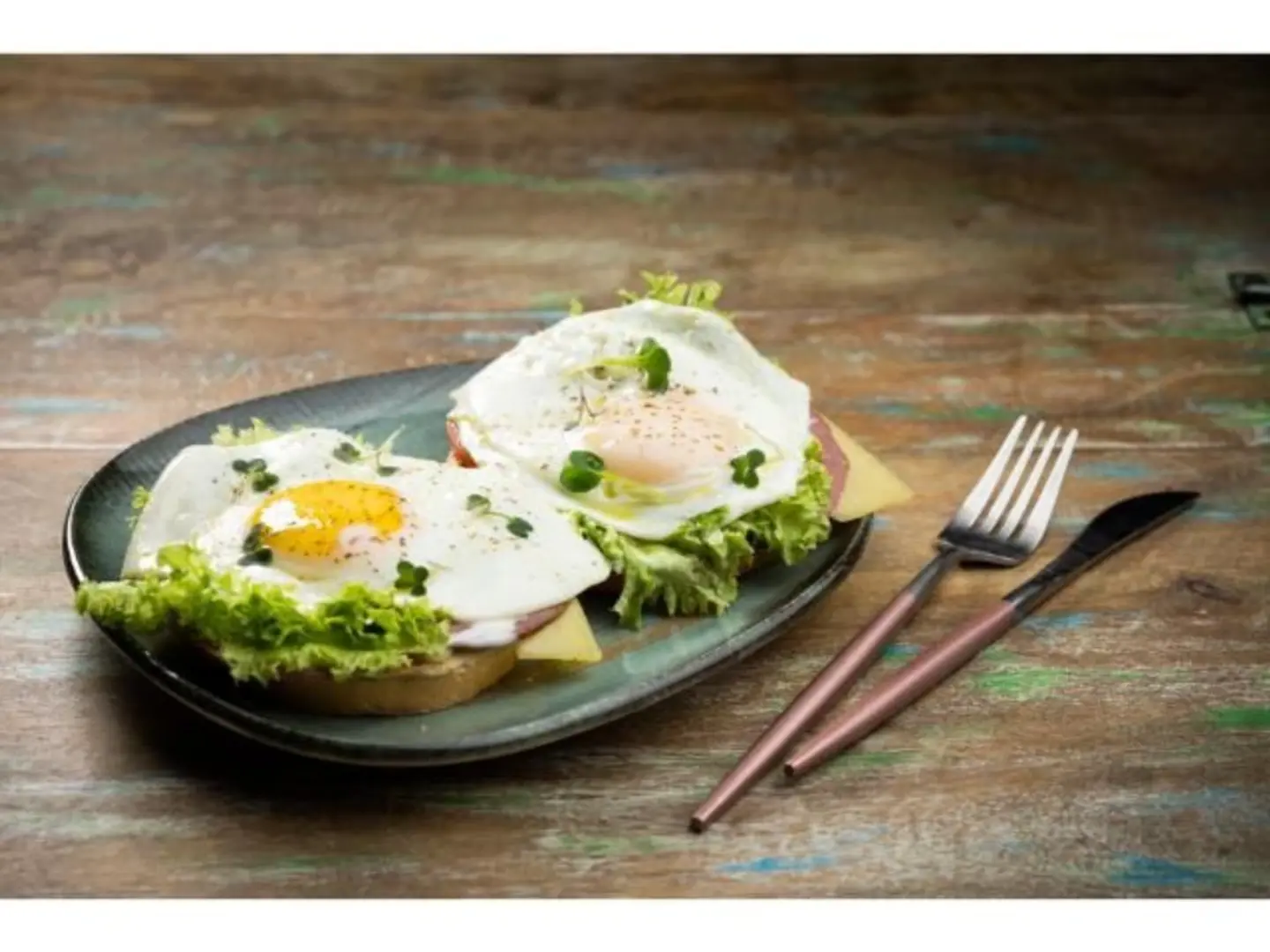 Sunny Side Up Egg With Brioche