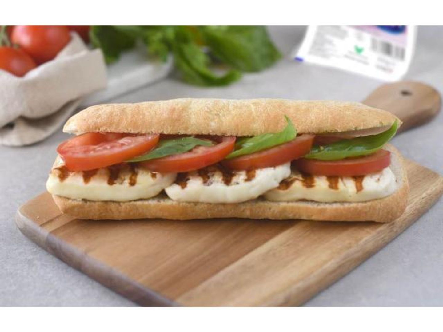 Grilled Halloumi Sandwich