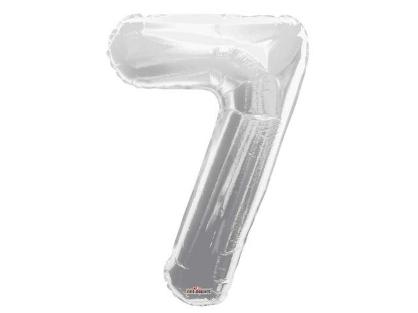 Silver 7 Helium Balloon