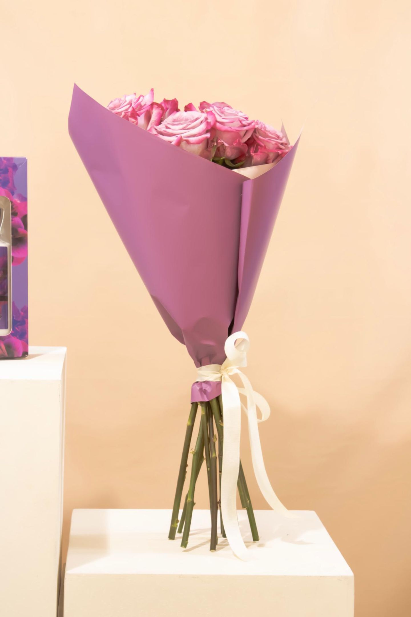 Purple Rose Bouquet