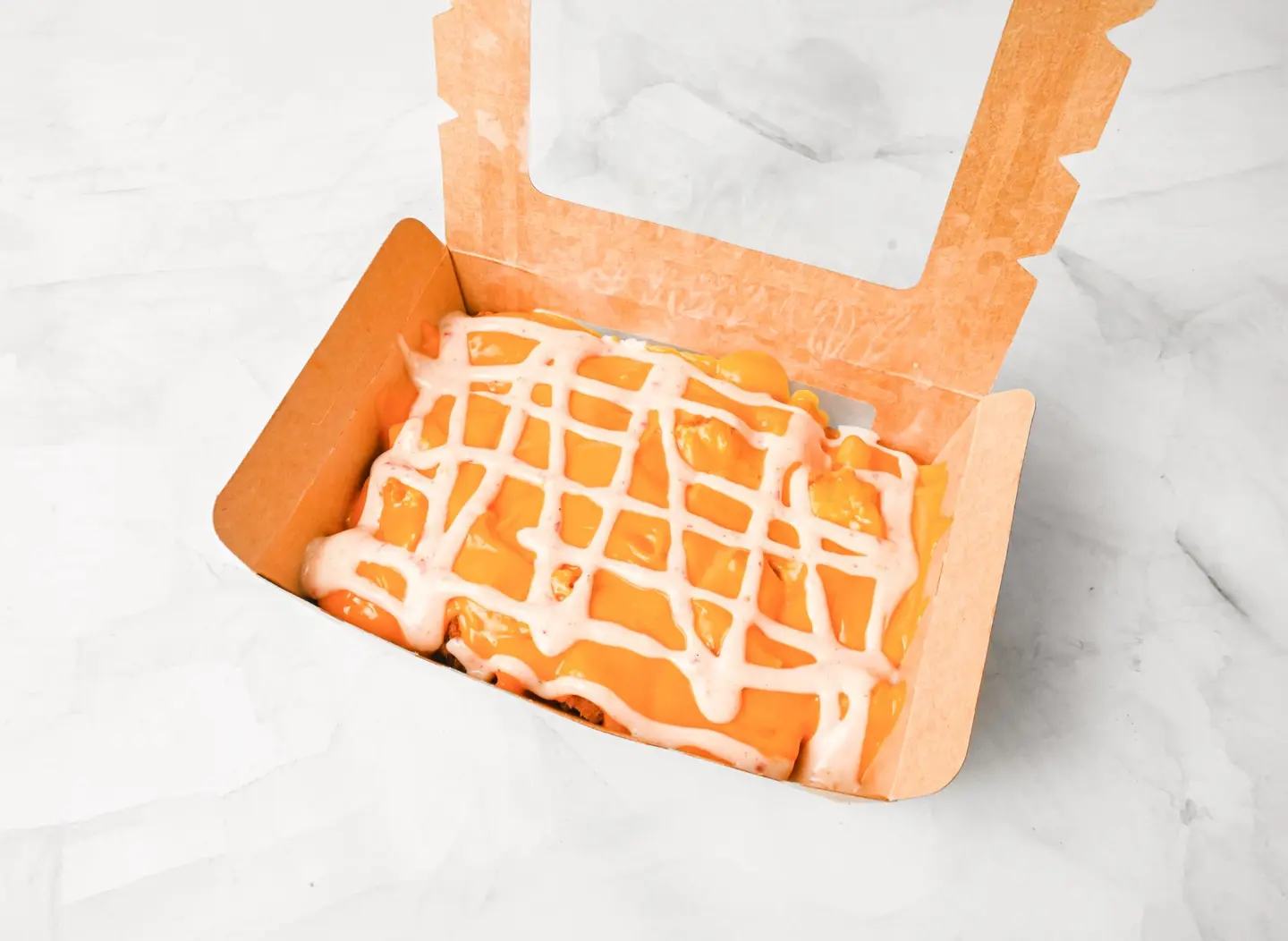Cheesy Fries With Chicken