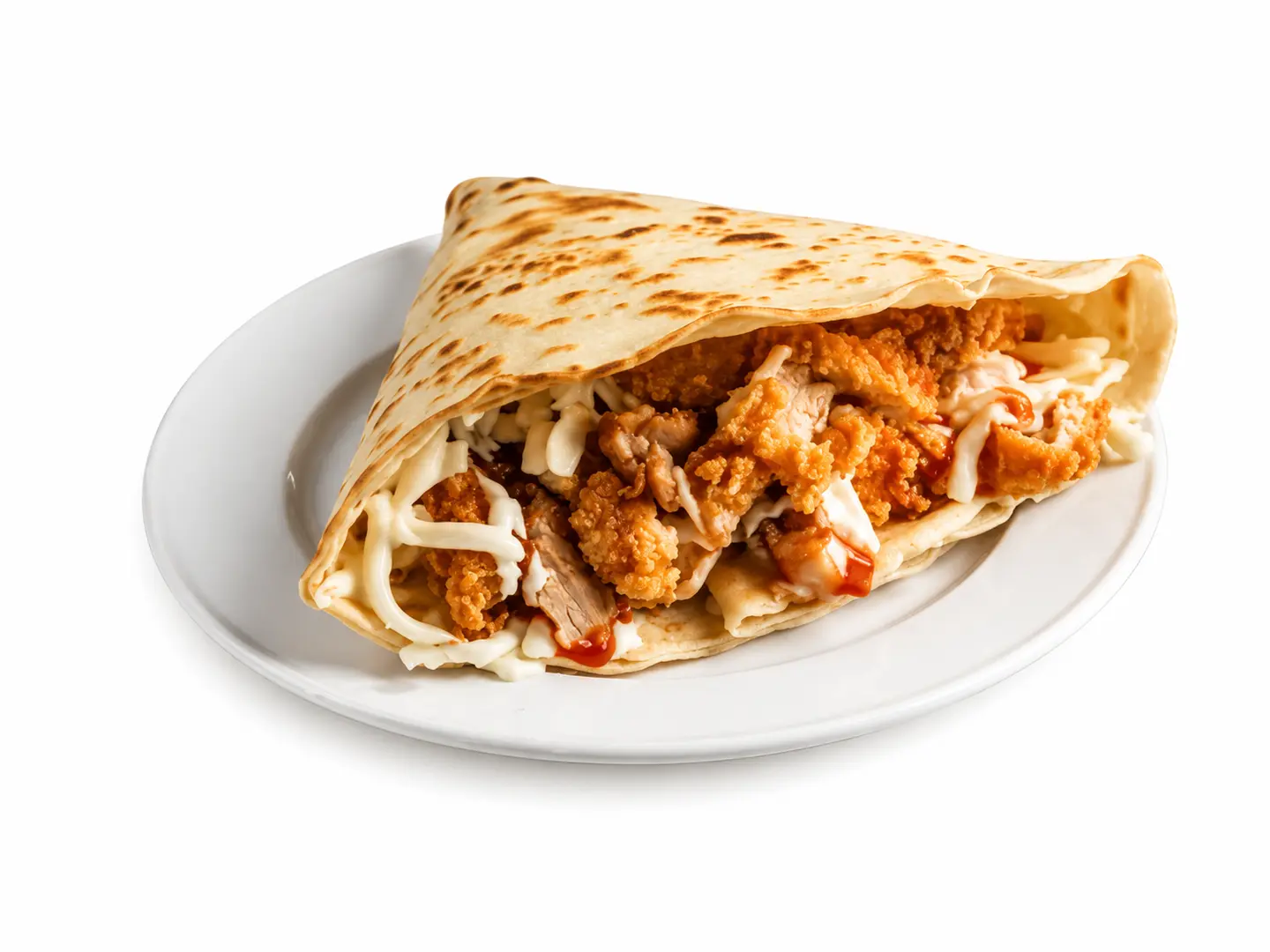 Mixed Chicken Crepe
