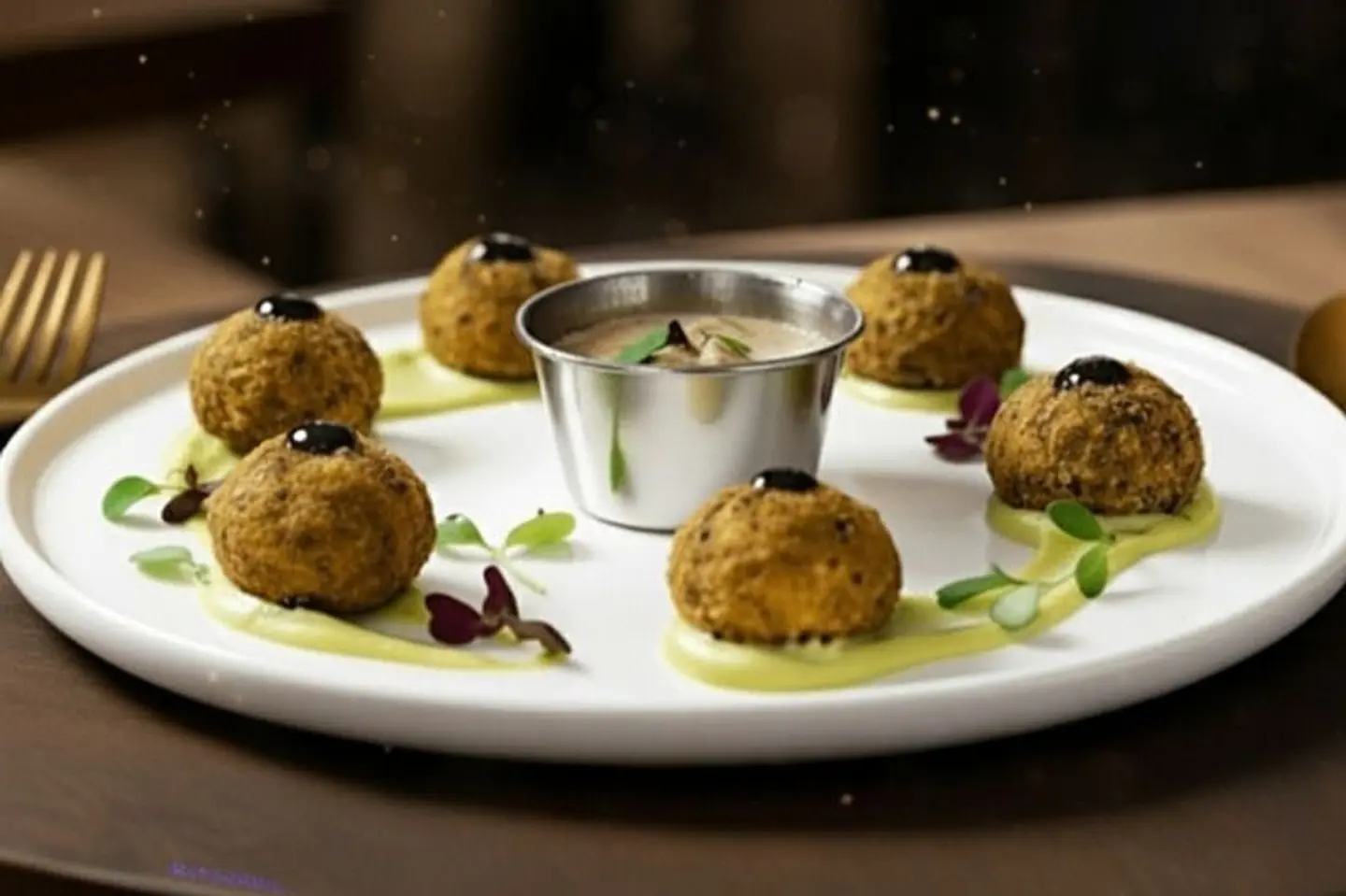 Mozzarella Balls With Truffles