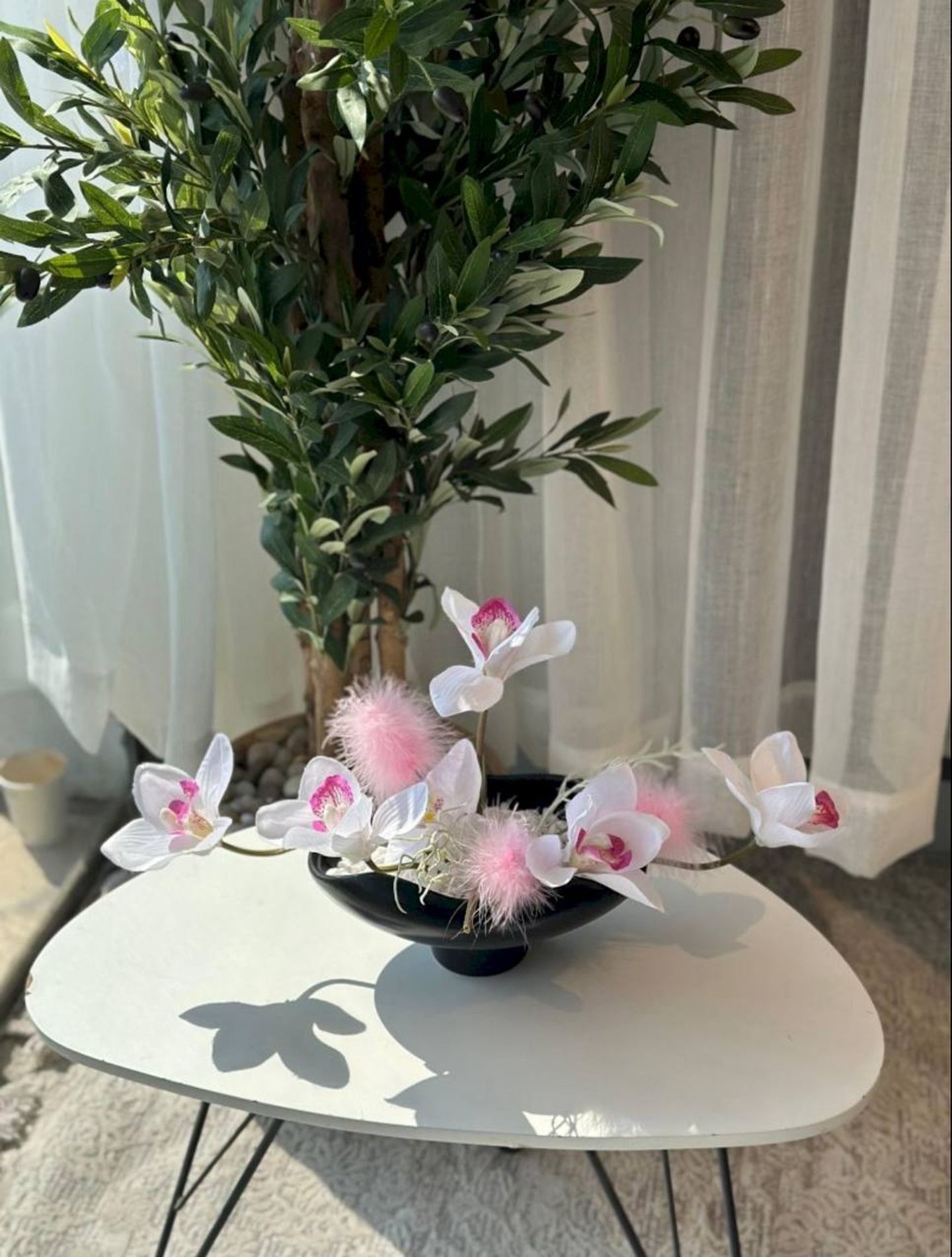 Luxurious Vase With Artificial Flowers