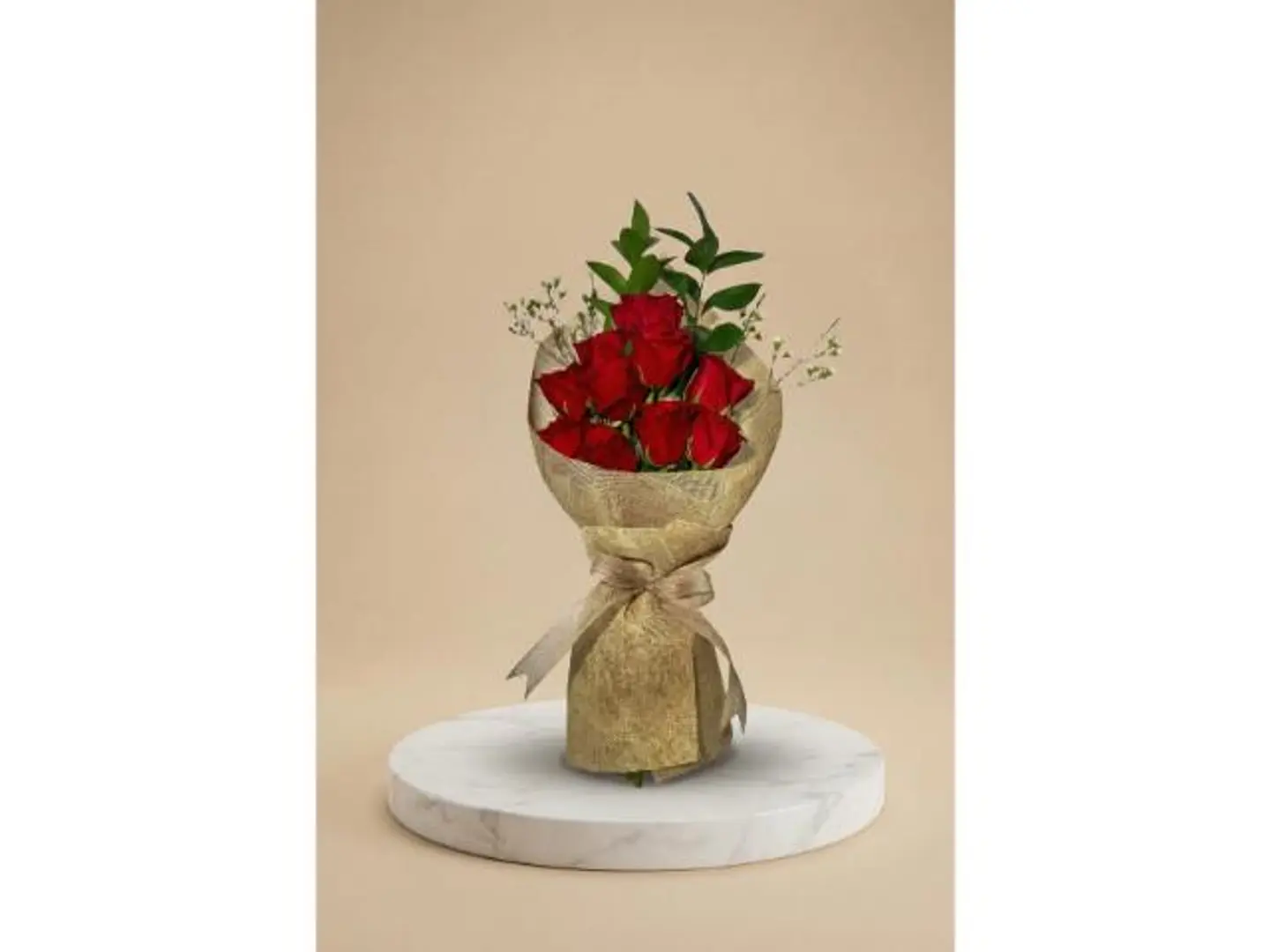 باقة رقي الأحمر