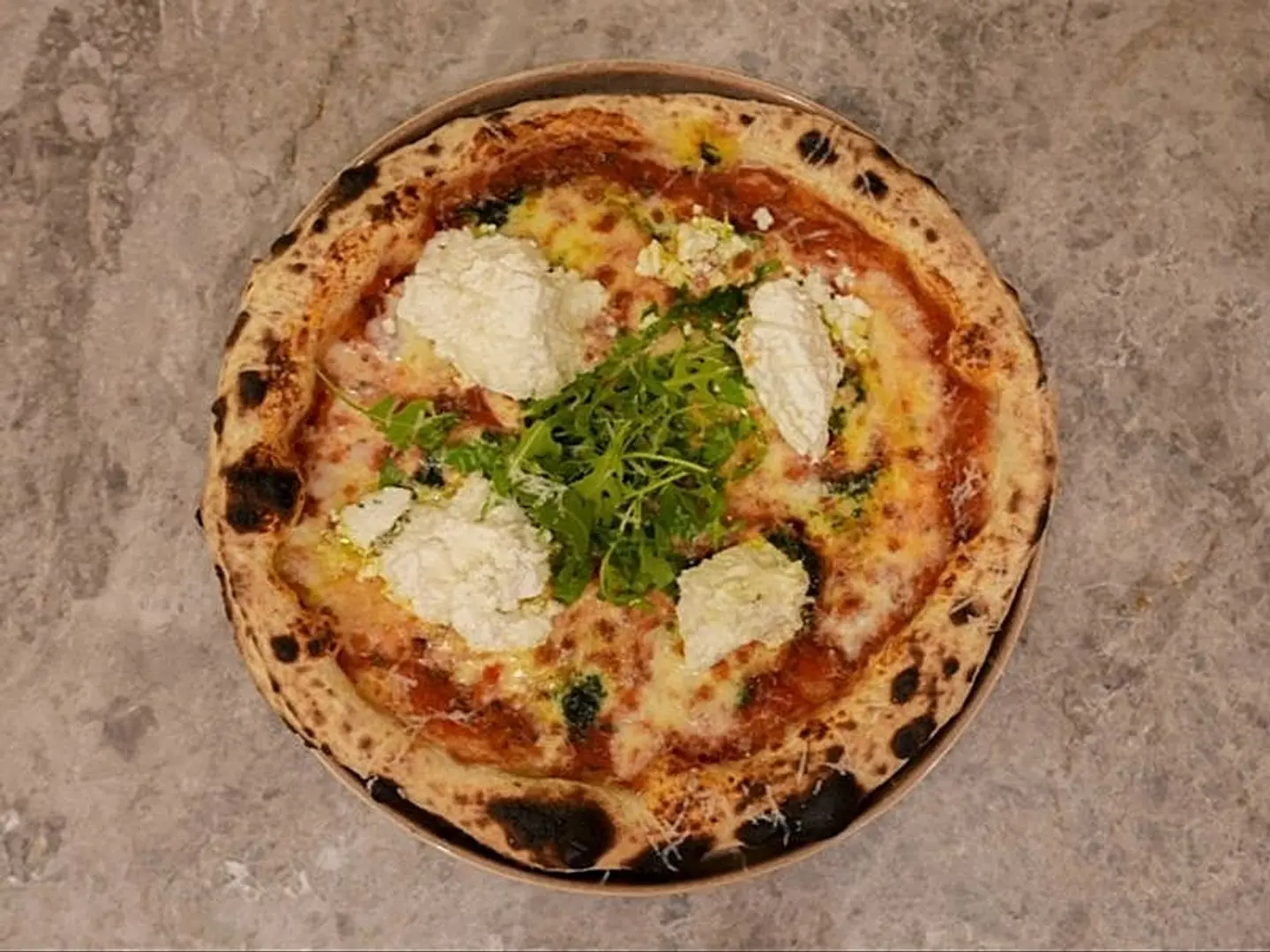 Ricotta Pizza