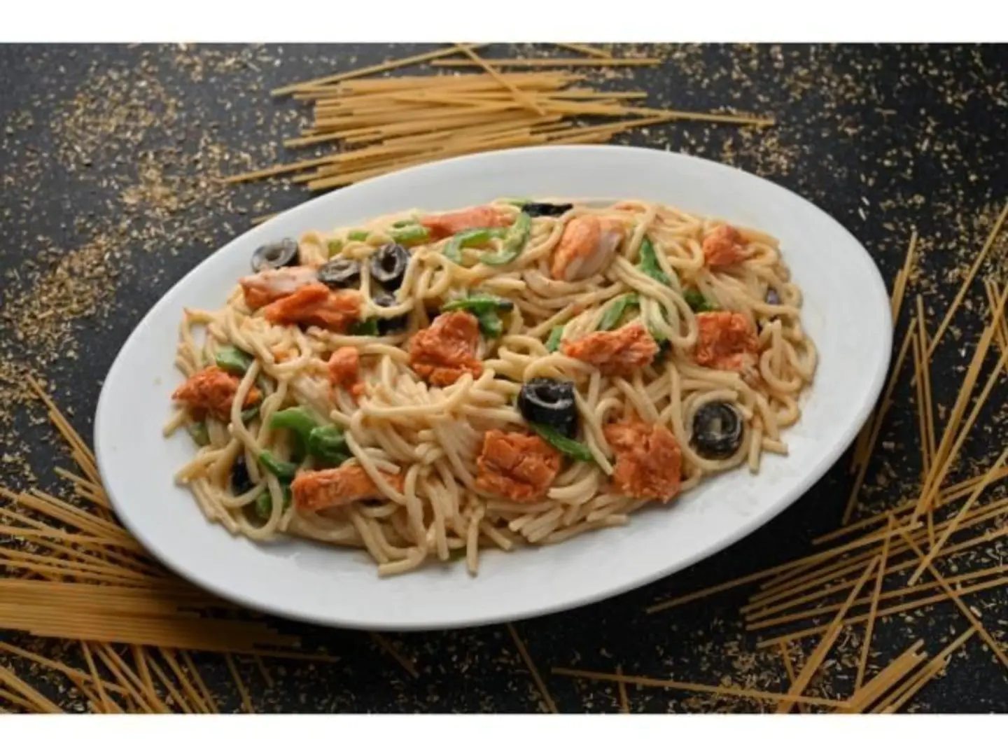 سباغيتي دجاج