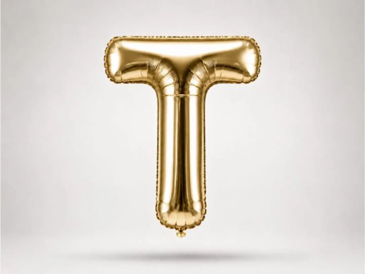 Balloon Letter T