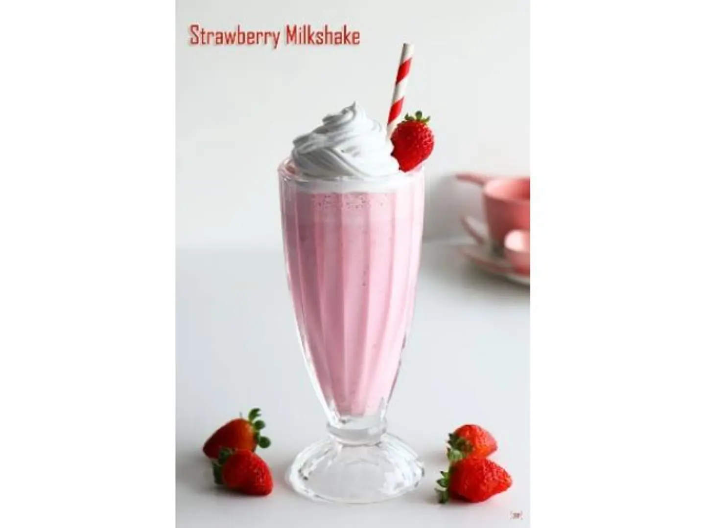 Strawberry Milkshake