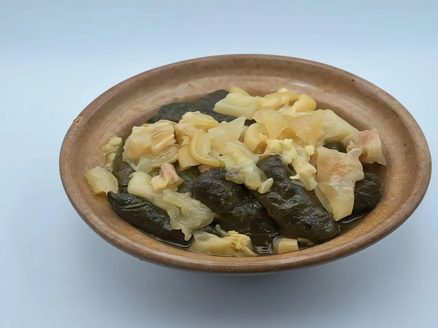 طاجن ورق عنب بالكوارع