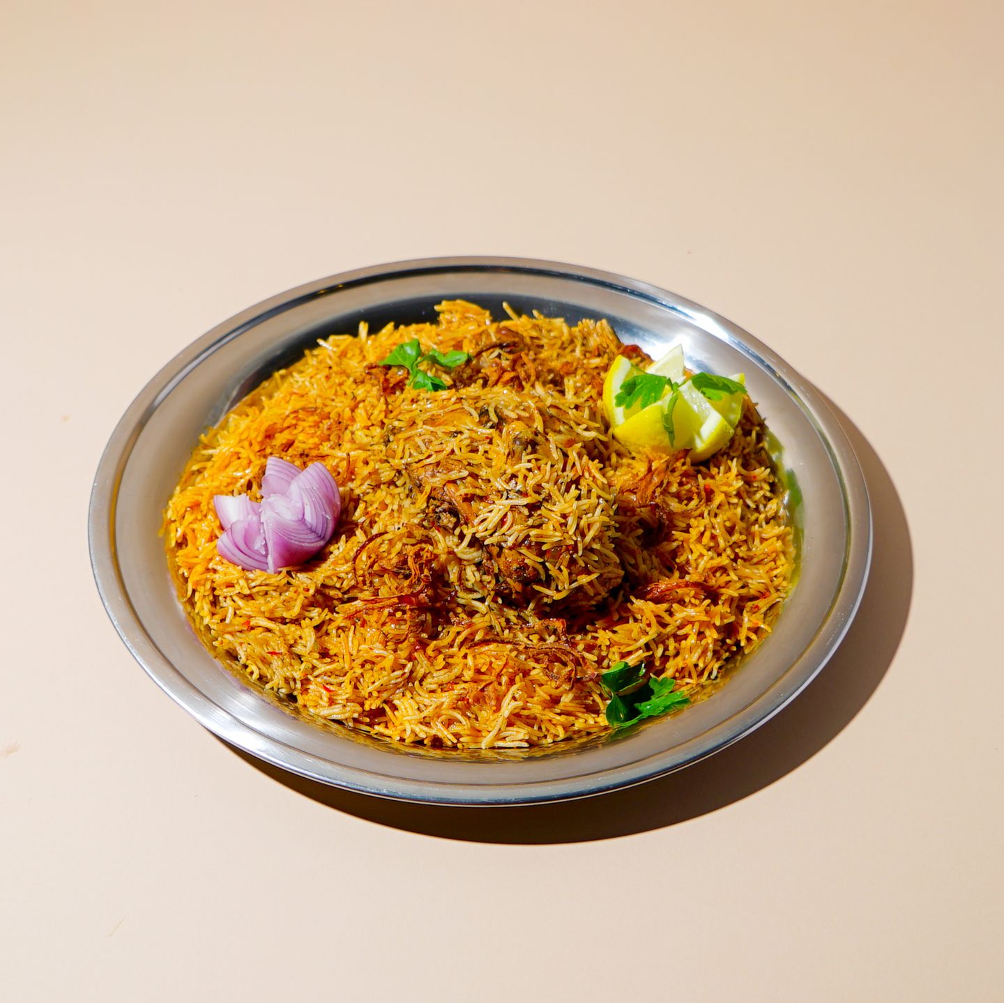 نصف حبة دجاج مضغوط