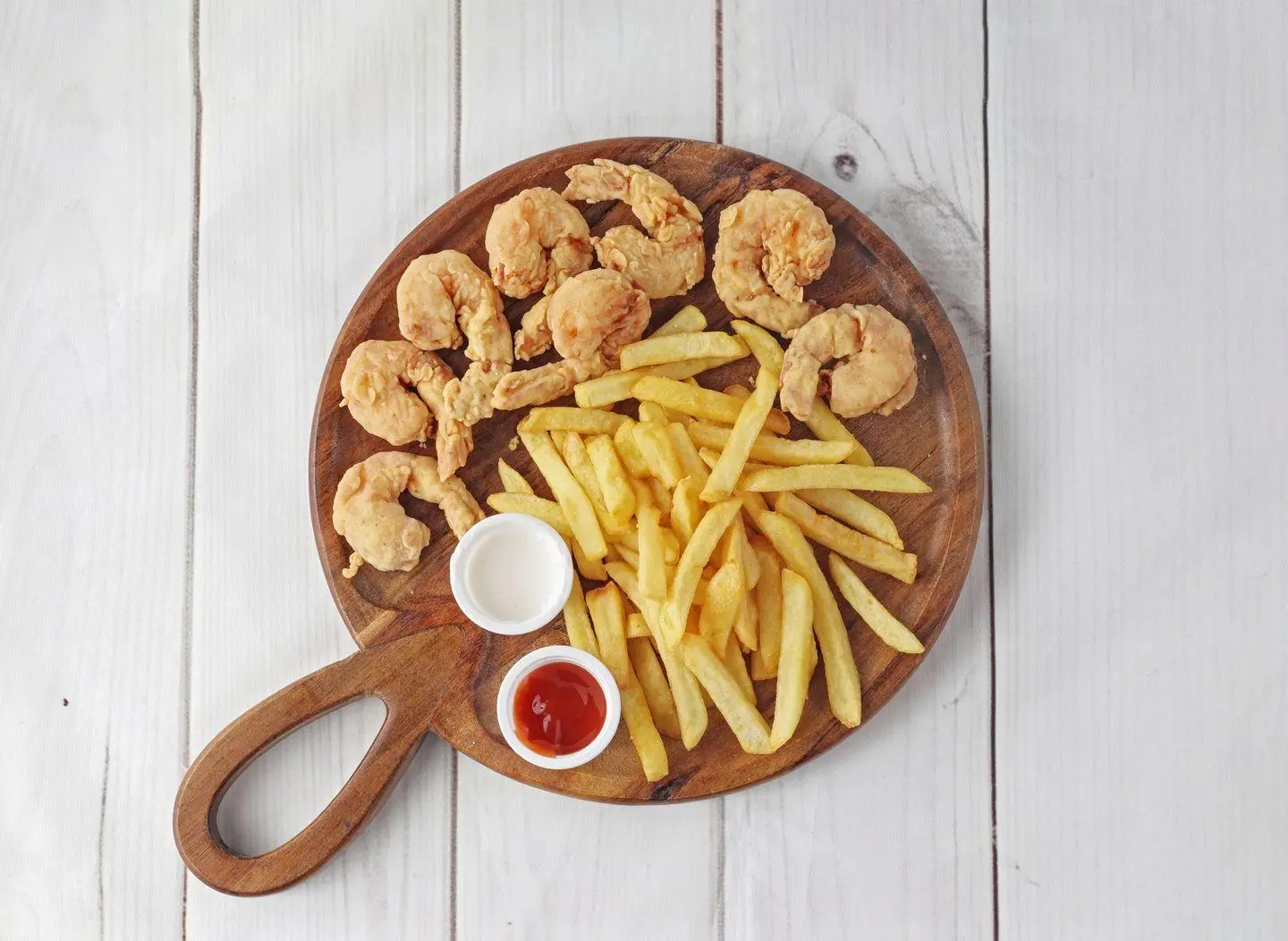 طبق بطاطس جمبري