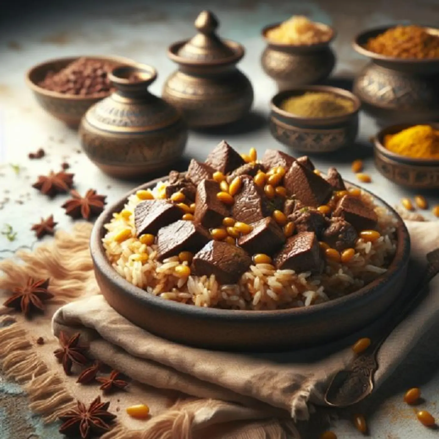 Rice With Liver