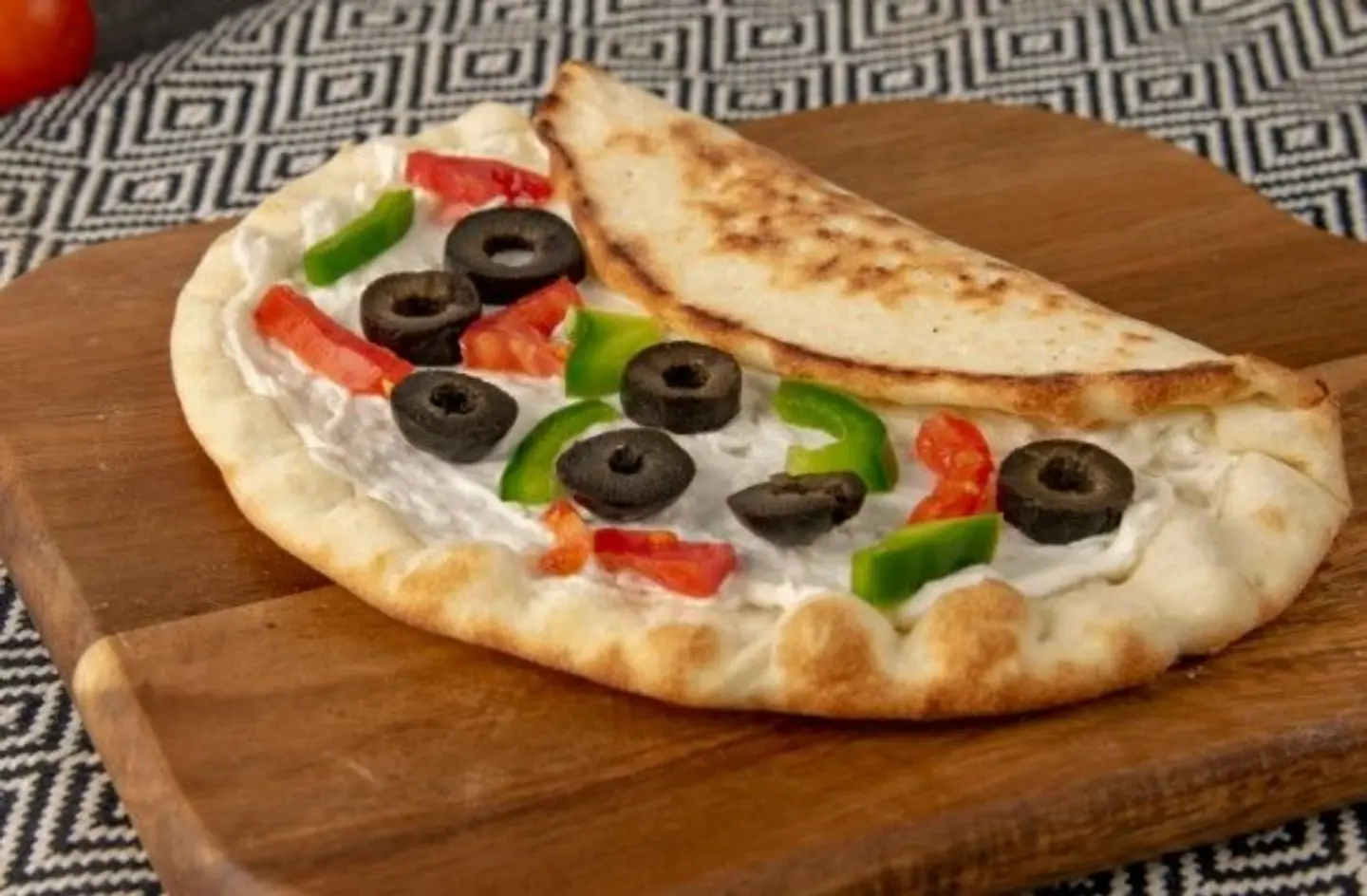 لبنة بالخضار