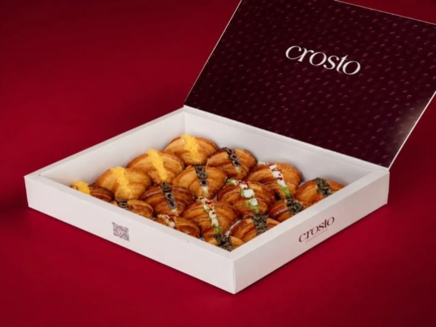 Mini Mix Croissants 16 Pieces