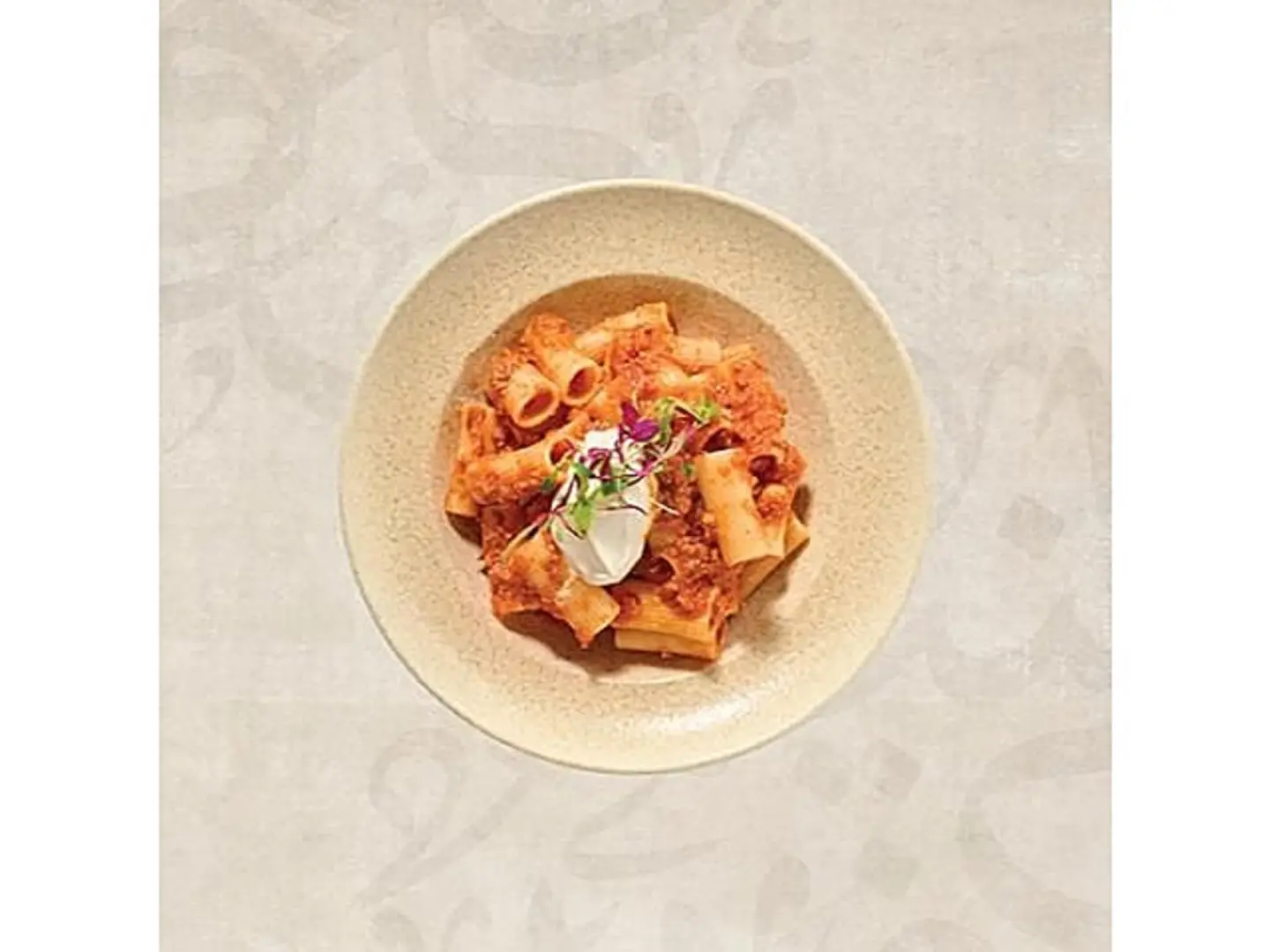 Ricotta Bolognese Rigatoni