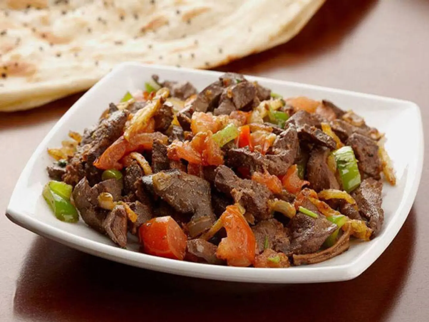 صحن كرشة مع الطماطم