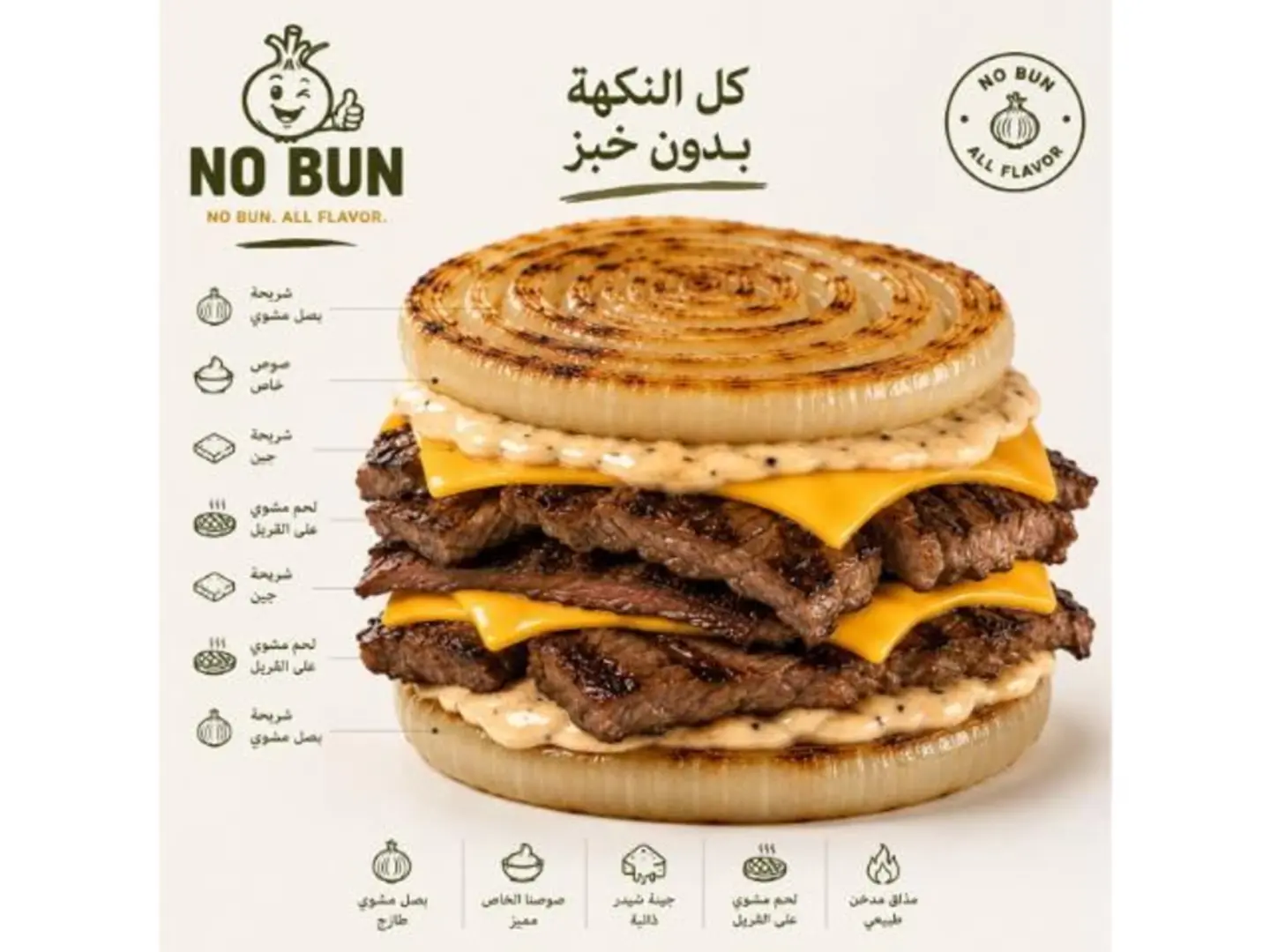 Triple Charcoal Grilled American Burger